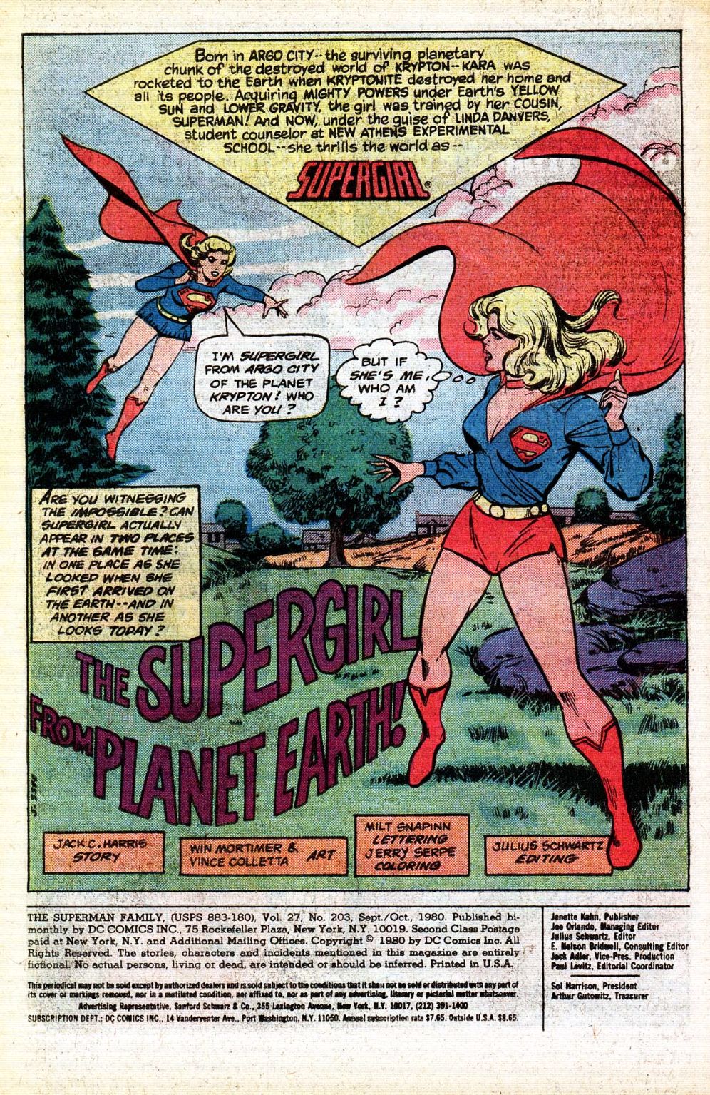 Read online The Superman Family comic -  Issue #203 - 3