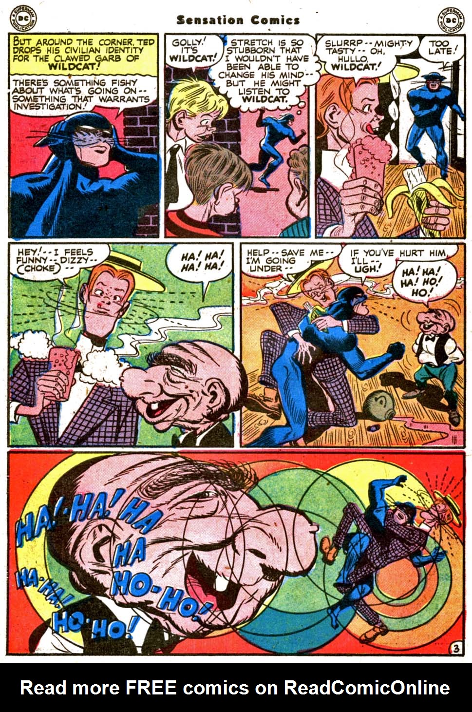 Read online Sensation (Mystery) Comics comic -  Issue #64 - 44