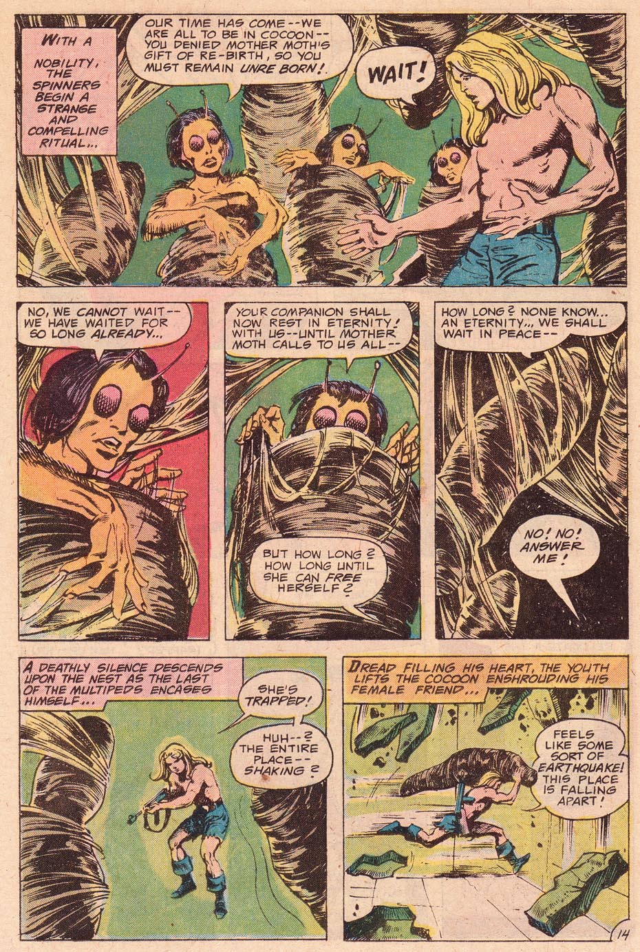 Read online Kamandi, The Last Boy On Earth comic -  Issue #54 - 16