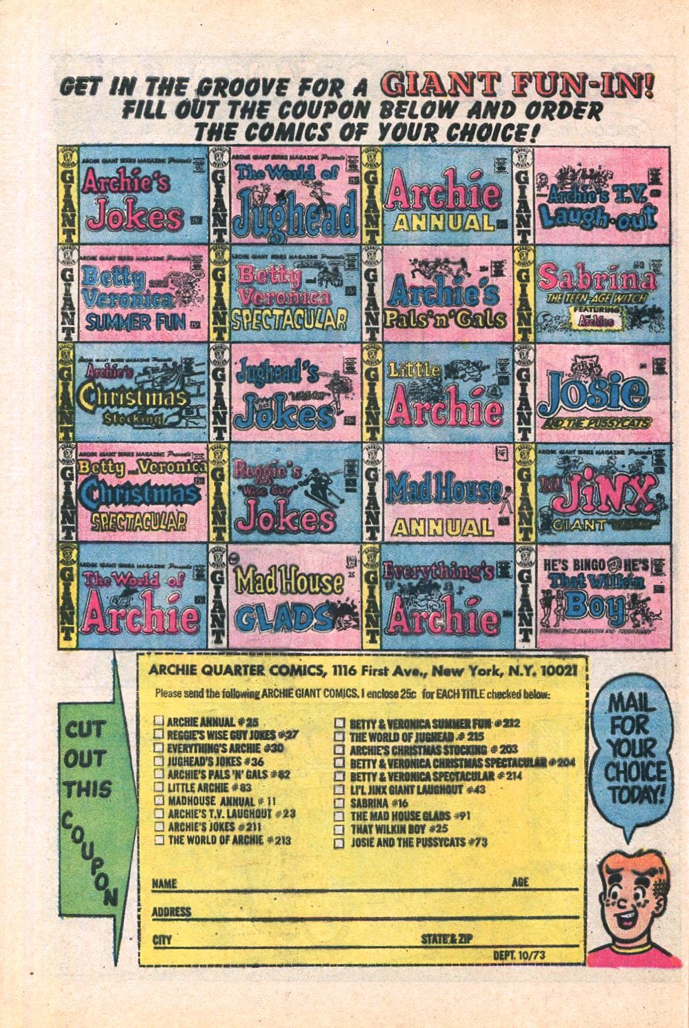 Read online Archie's Pals 'N' Gals (1952) comic -  Issue #81 - 32