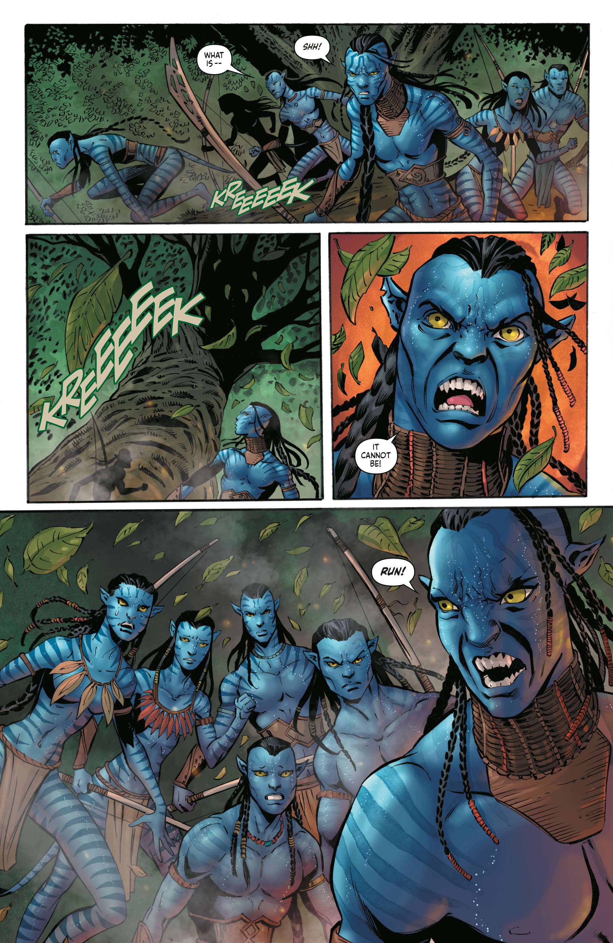 Read online Avatar: Tsu'tey's Path comic -  Issue #5 - 8