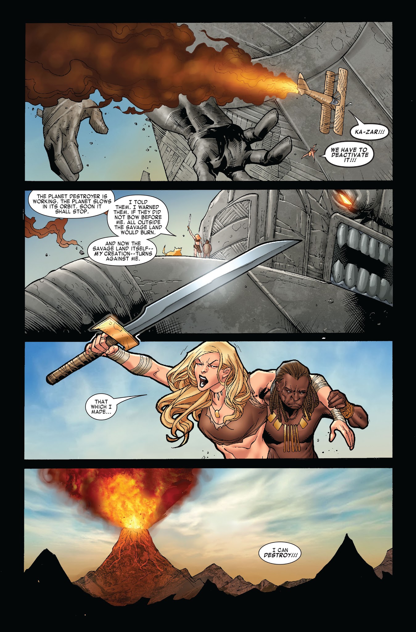 Read online Skaar: King of the Savage Land comic -  Issue # TPB - 110