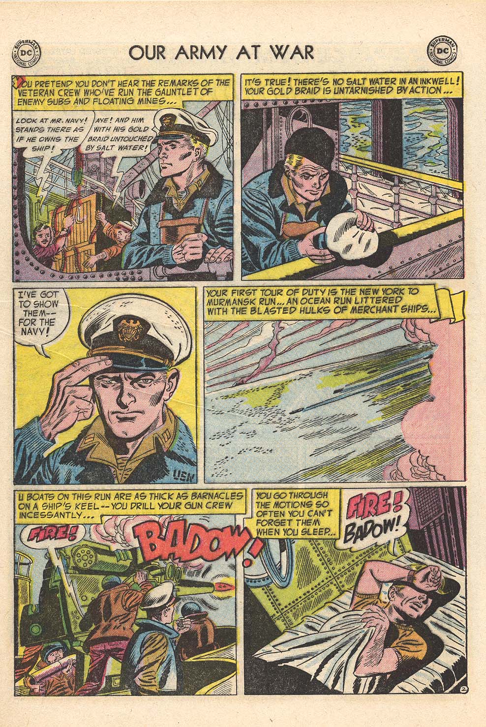Read online Our Army at War (1952) comic -  Issue #20 - 4