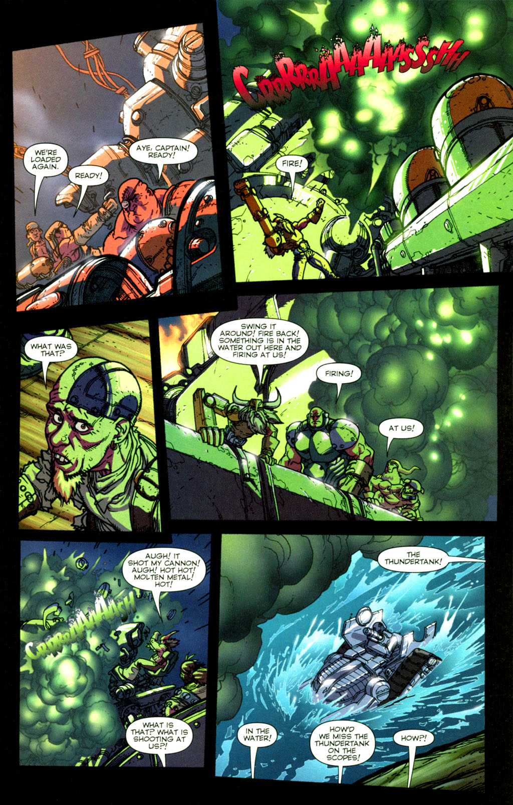 Read online ThunderCats: HammerHand's Revenge comic -  Issue #5 - 8