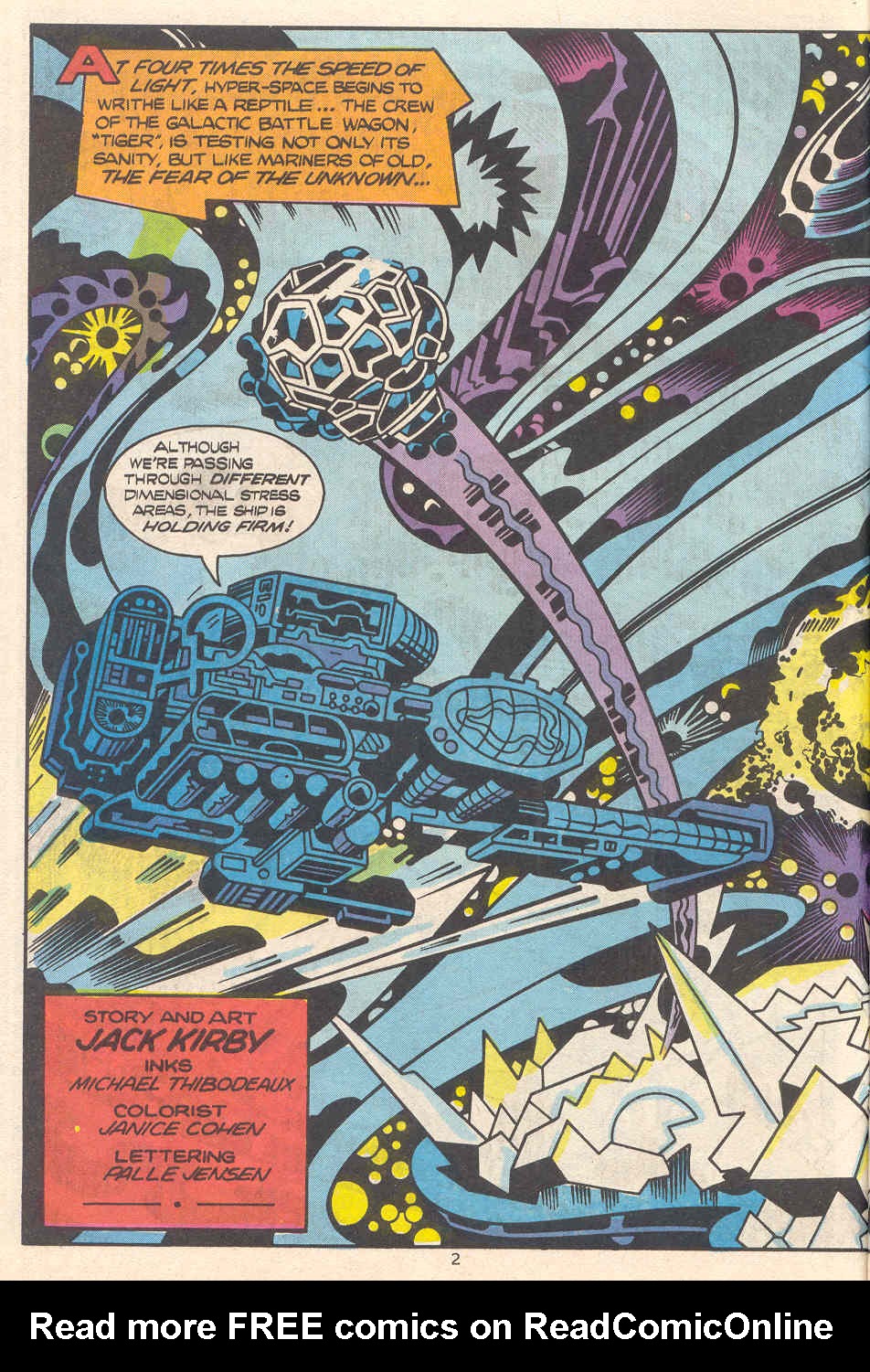 Read online Captain Victory and the Galactic Rangers (1981) comic -  Issue #9 - 4