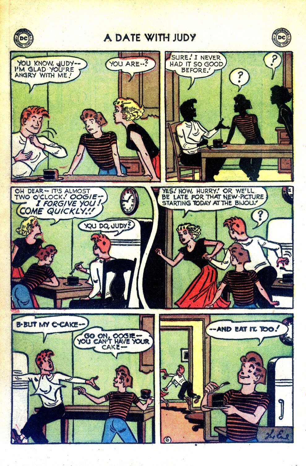 Read online A Date with Judy comic -  Issue #35 - 27