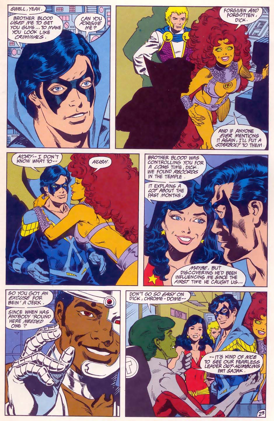 Read online Tales of the Teen Titans comic -  Issue #91 - 30
