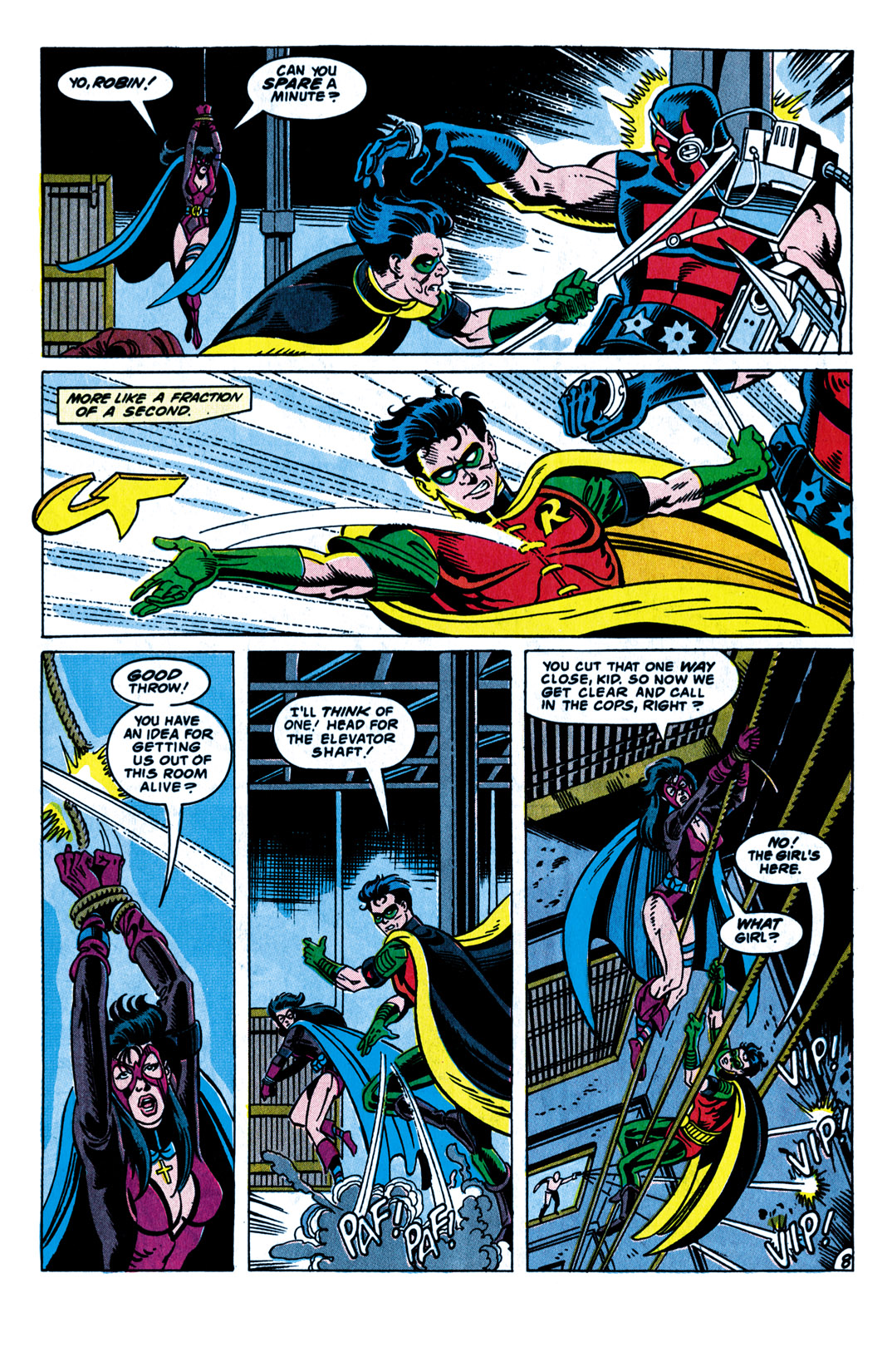 Read online Robin III: Cry of the Huntress comic -  Issue #6 - 9