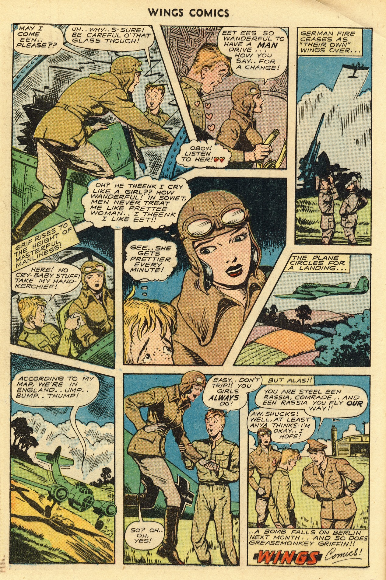 Read online Wings Comics comic -  Issue #49 - 20