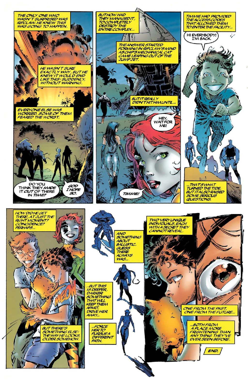 <{ $series->title }} issue The Complete Cyberforce (Part 5) - Page 1