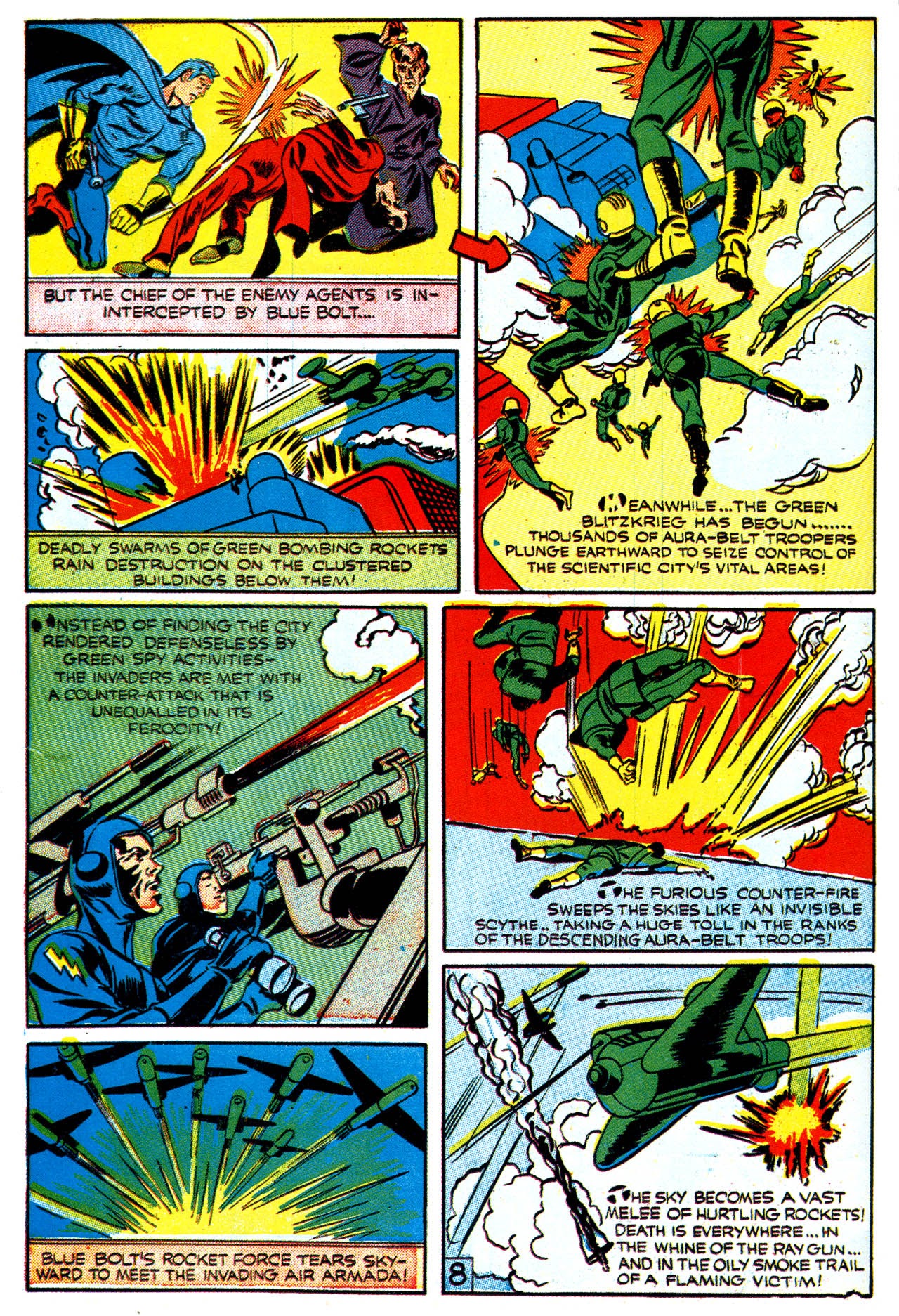 Read online Blue Bolt comic -  Issue # TPB - 58