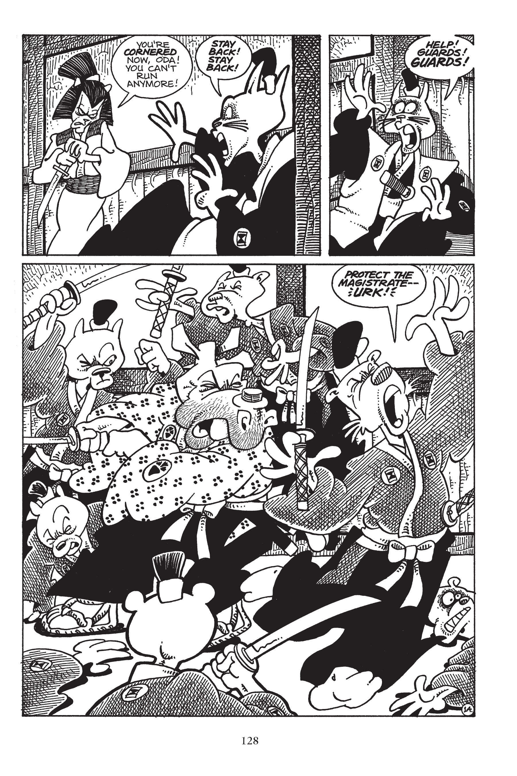 Read online Usagi Yojimbo (1987) comic -  Issue # _TPB 7 - 121