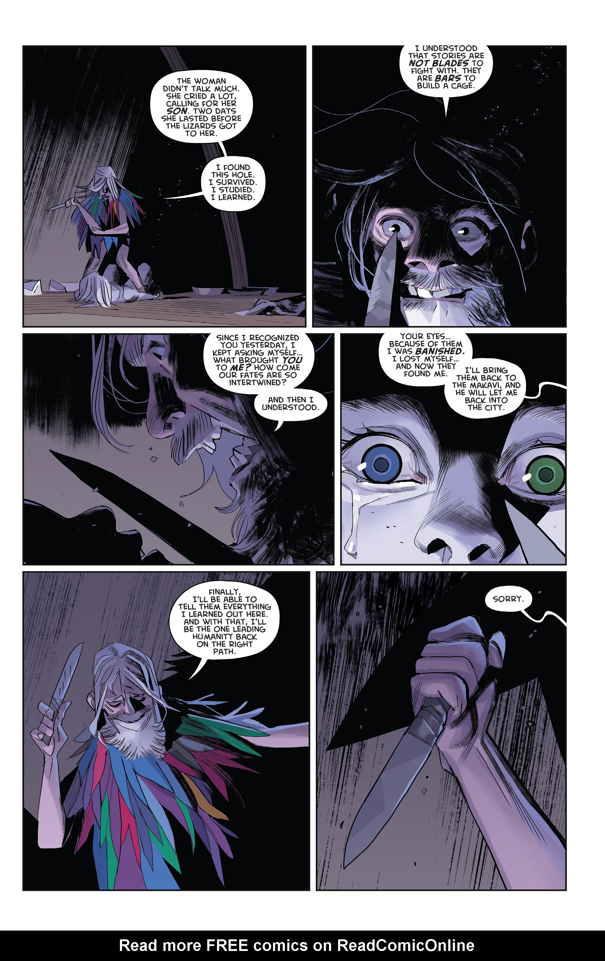 Read online Kroma comic -  Issue #3 - 4