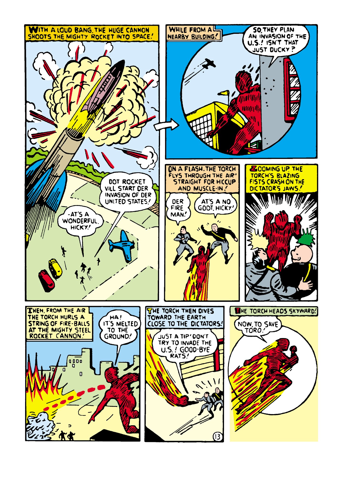 Read online Marvel Masterworks: Golden Age Human Torch comic -  Issue # TPB 1 (Part 2) - 9