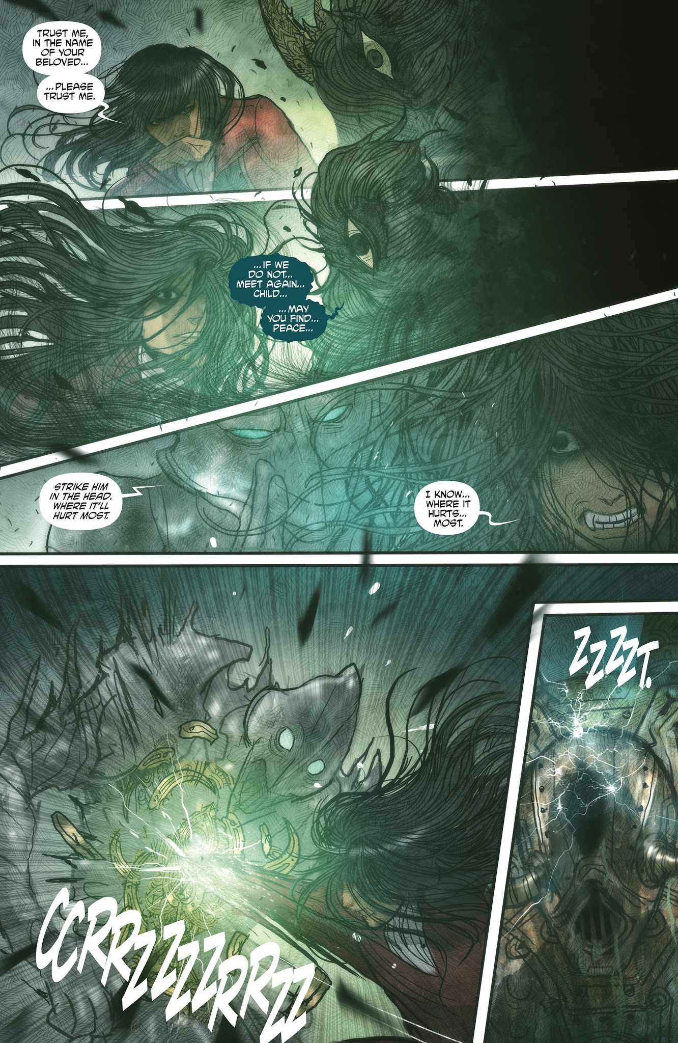Read online Monstress comic -  Issue #16 - 21