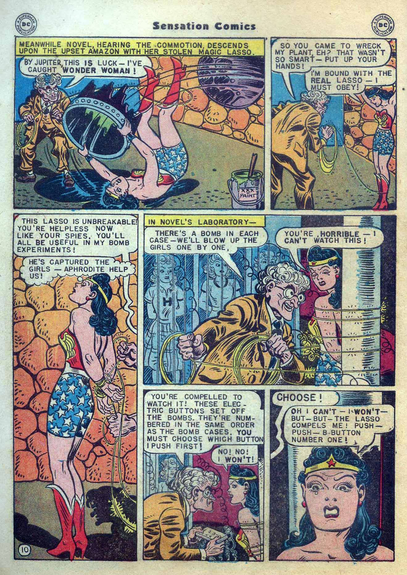 Read online Sensation (Mystery) Comics comic -  Issue #56 - 12