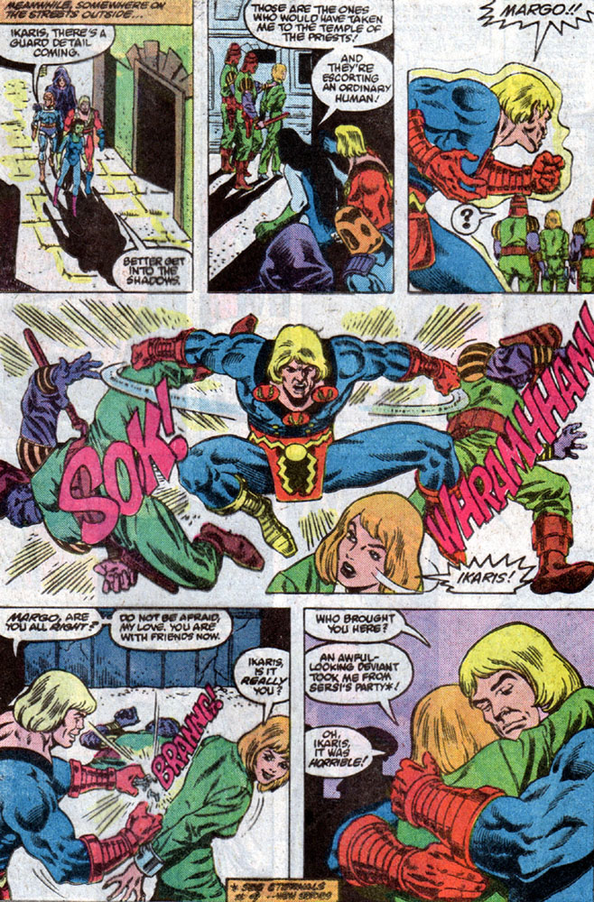 Read online Eternals (1985) comic -  Issue #11 - 15