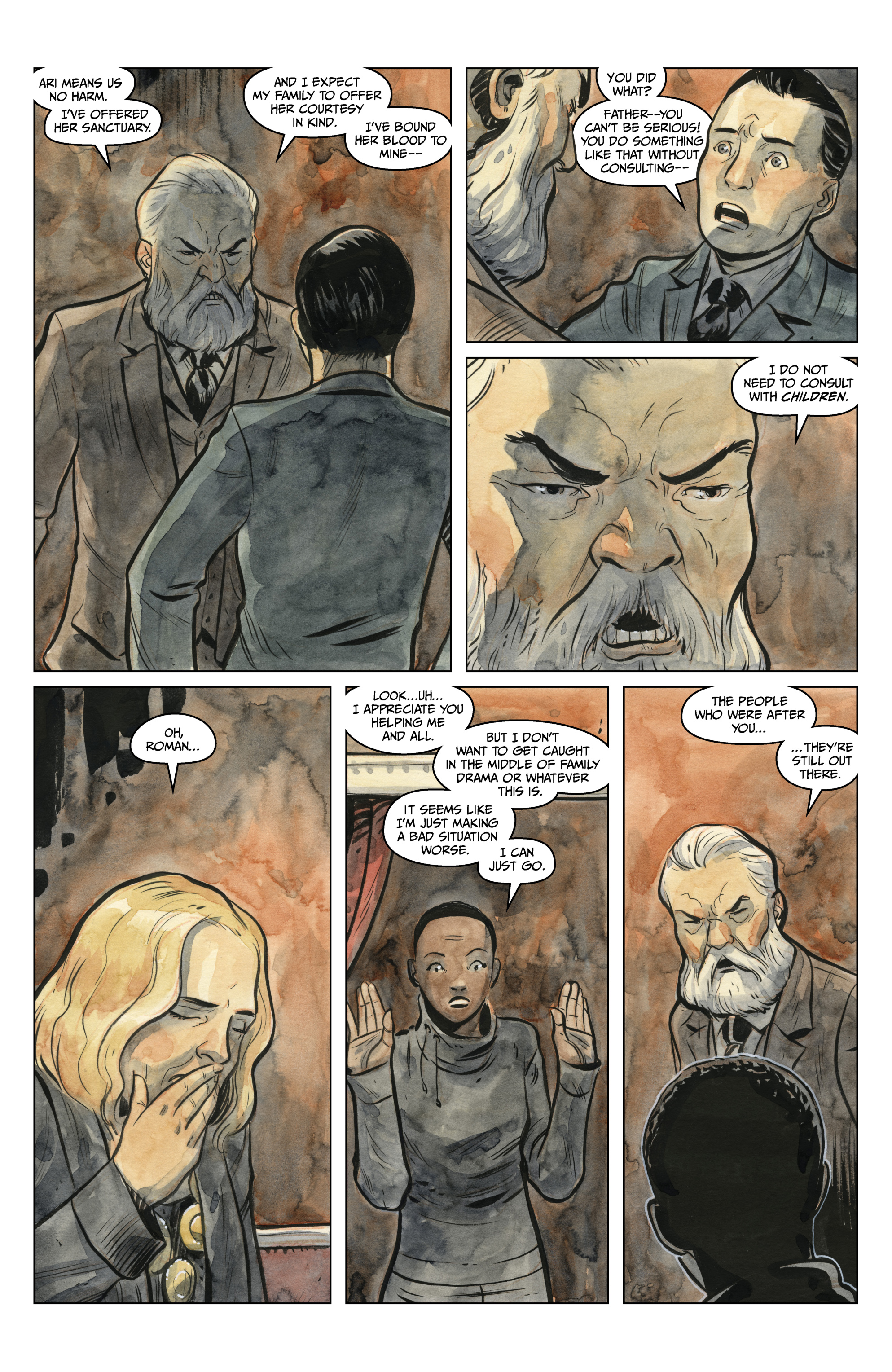 Read online Manor Black comic -  Issue # _TPB - 43