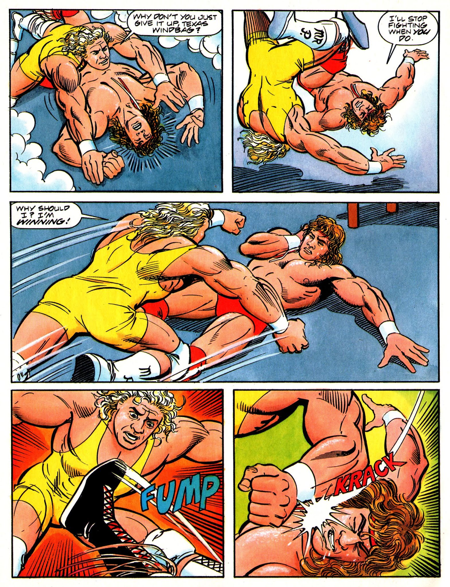 Read online WWF Battlemania comic -  Issue #1 - 14
