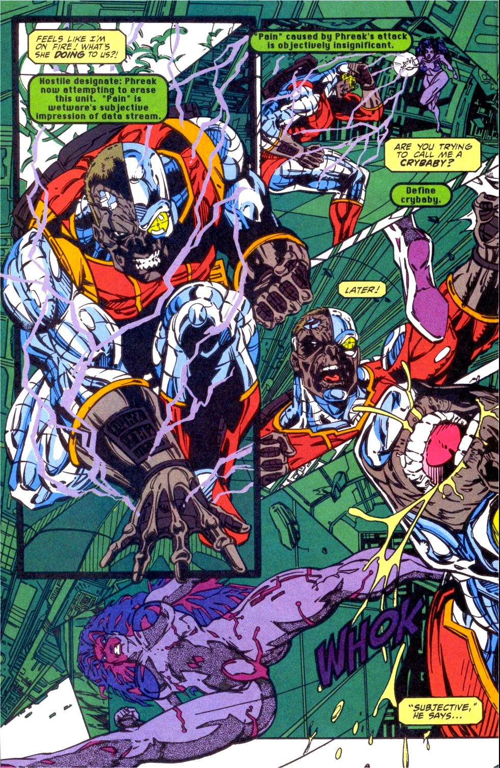 Read online Deathlok (1991) comic -  Issue #23 - 3