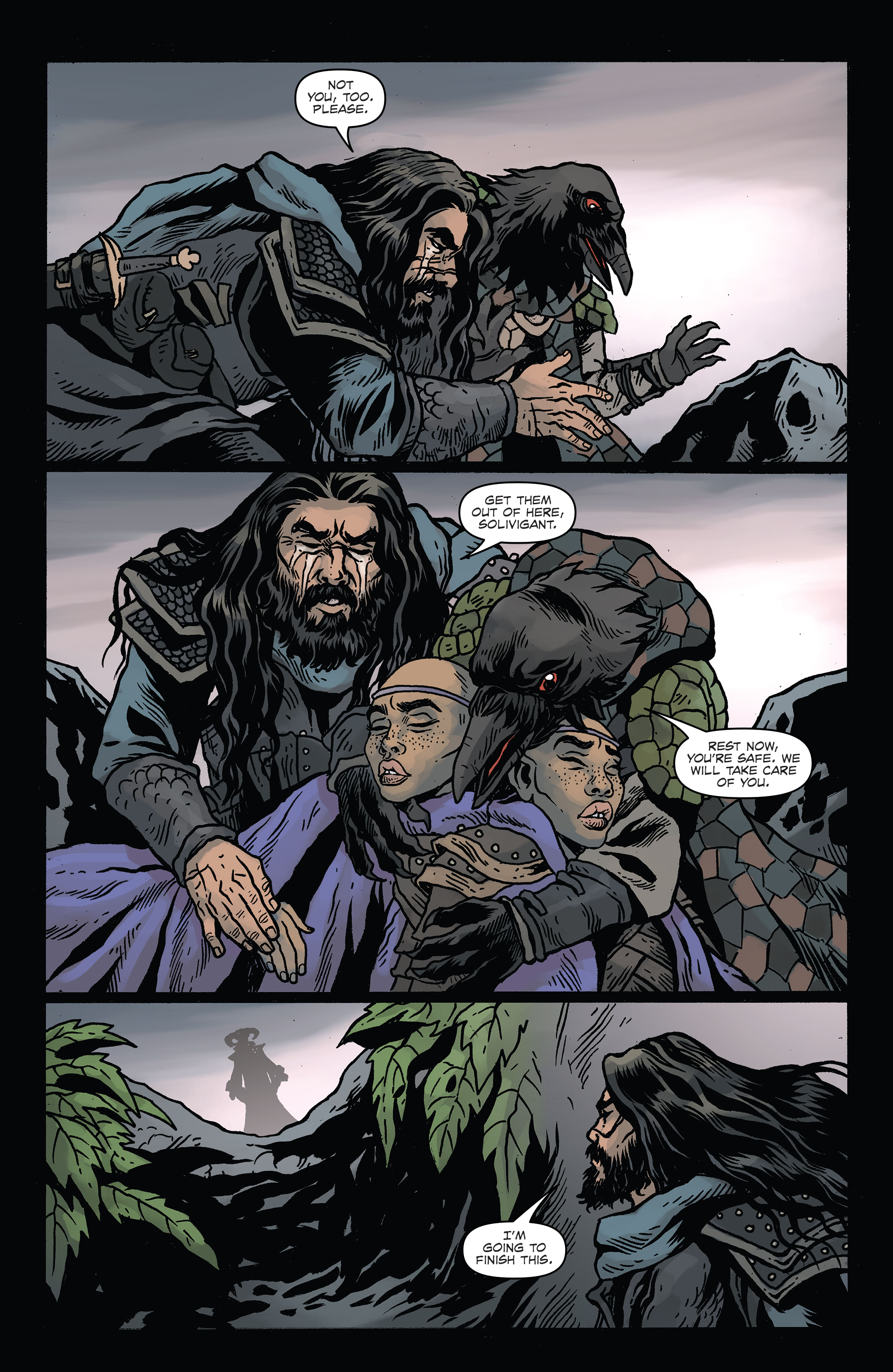 Read online Dungeon & Dragons: A Darkened Wish comic -  Issue #5 - 17
