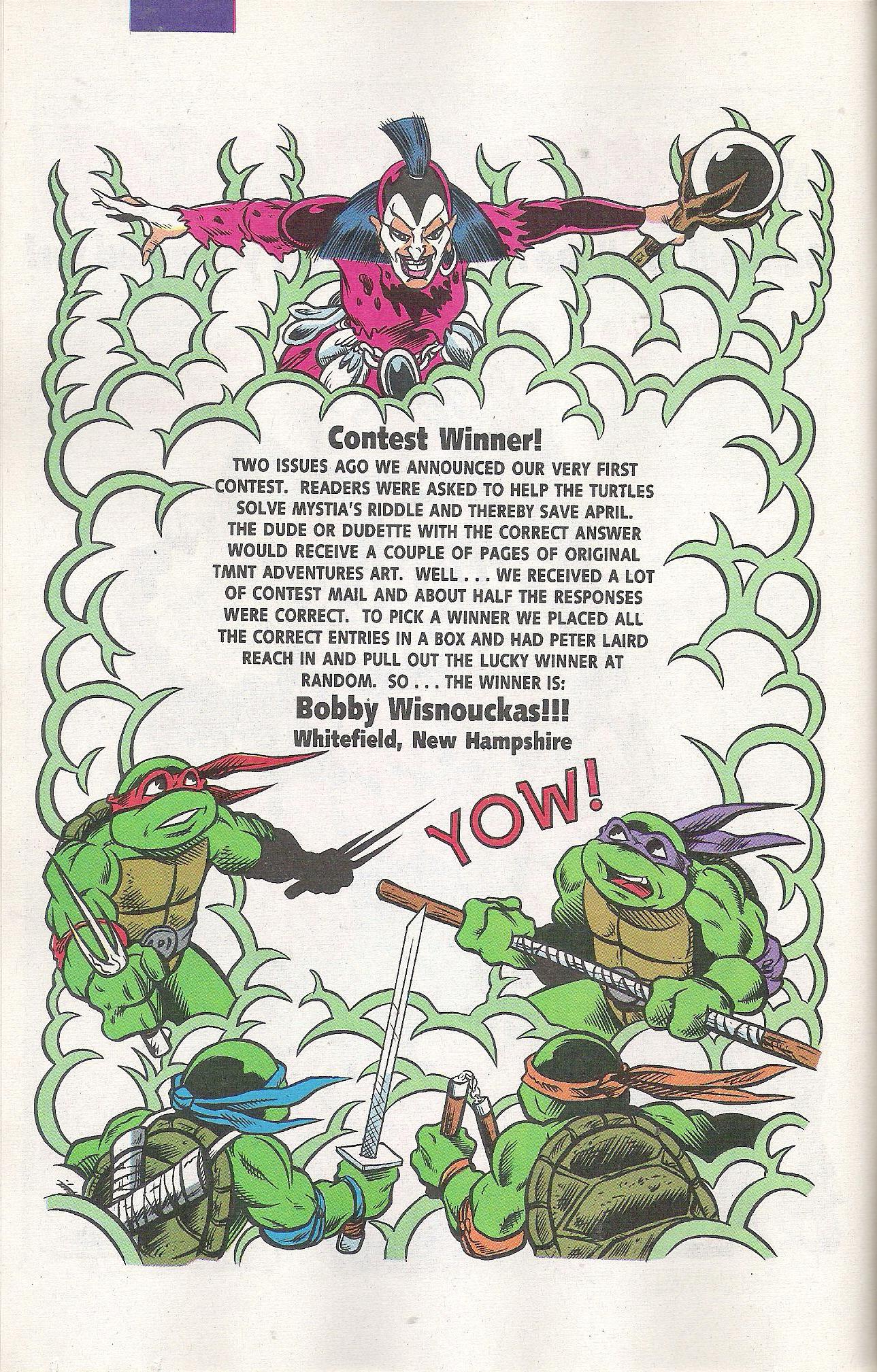Read online Teenage Mutant Ninja Turtles Adventures (1989) comic -  Issue # _Special 7 - 20