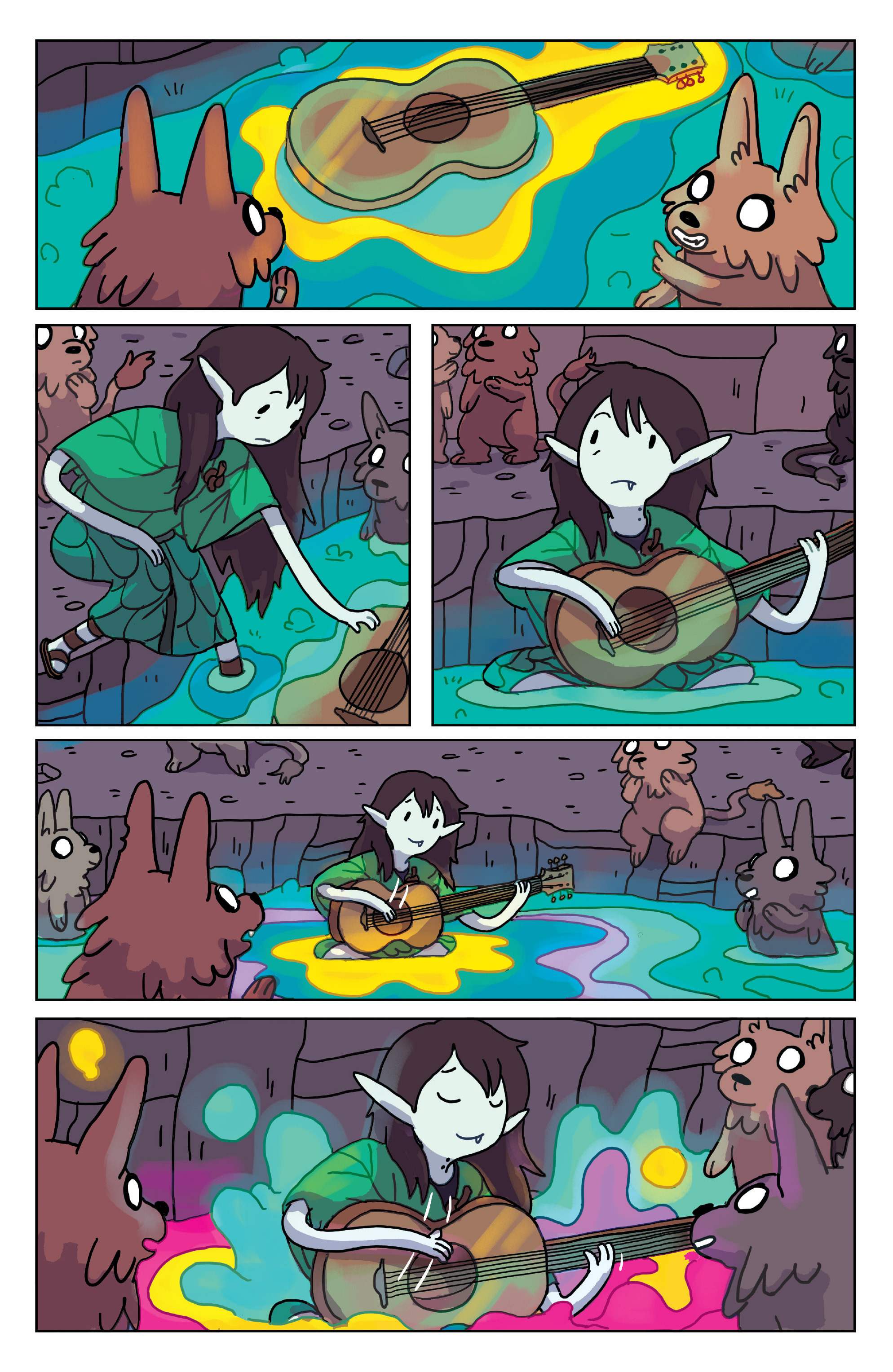 Read online Adventure Time: Marceline Gone Adrift comic -  Issue #4 - 22