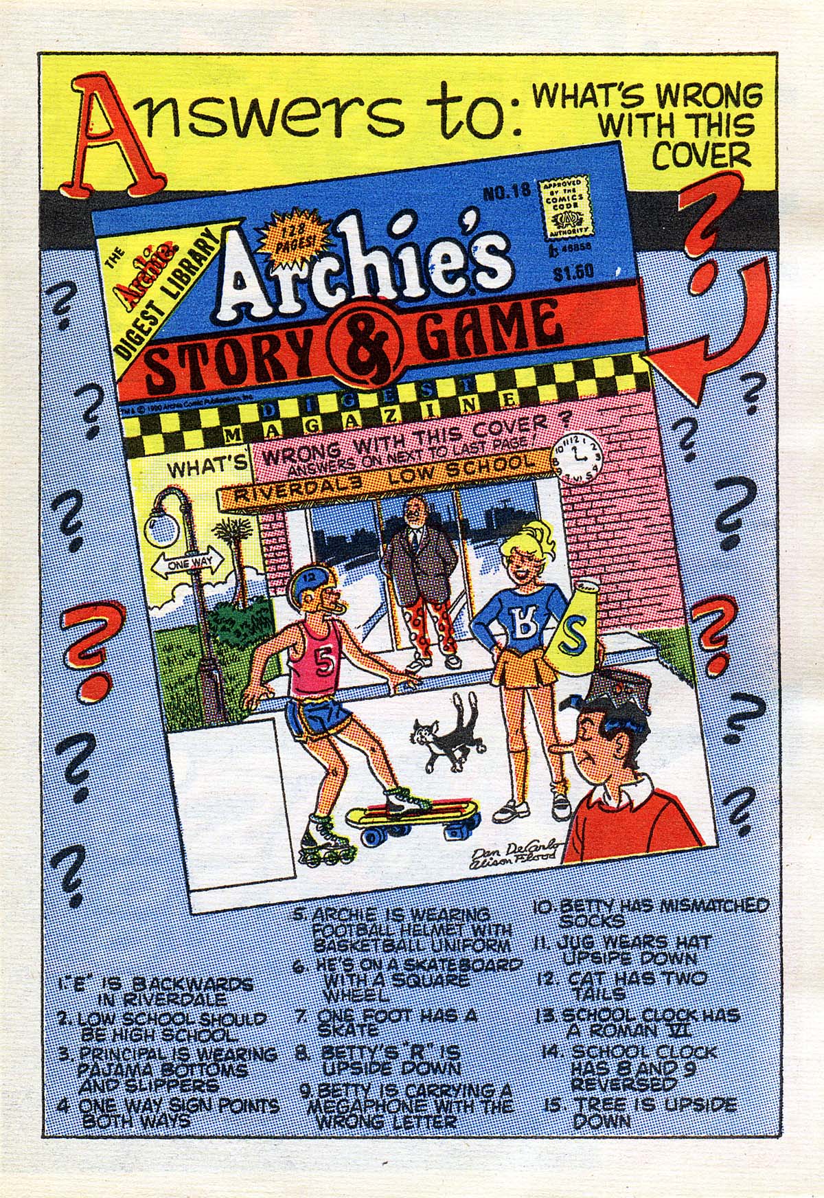 Read online Archie's Story & Game Digest Magazine comic -  Issue #18 - 128