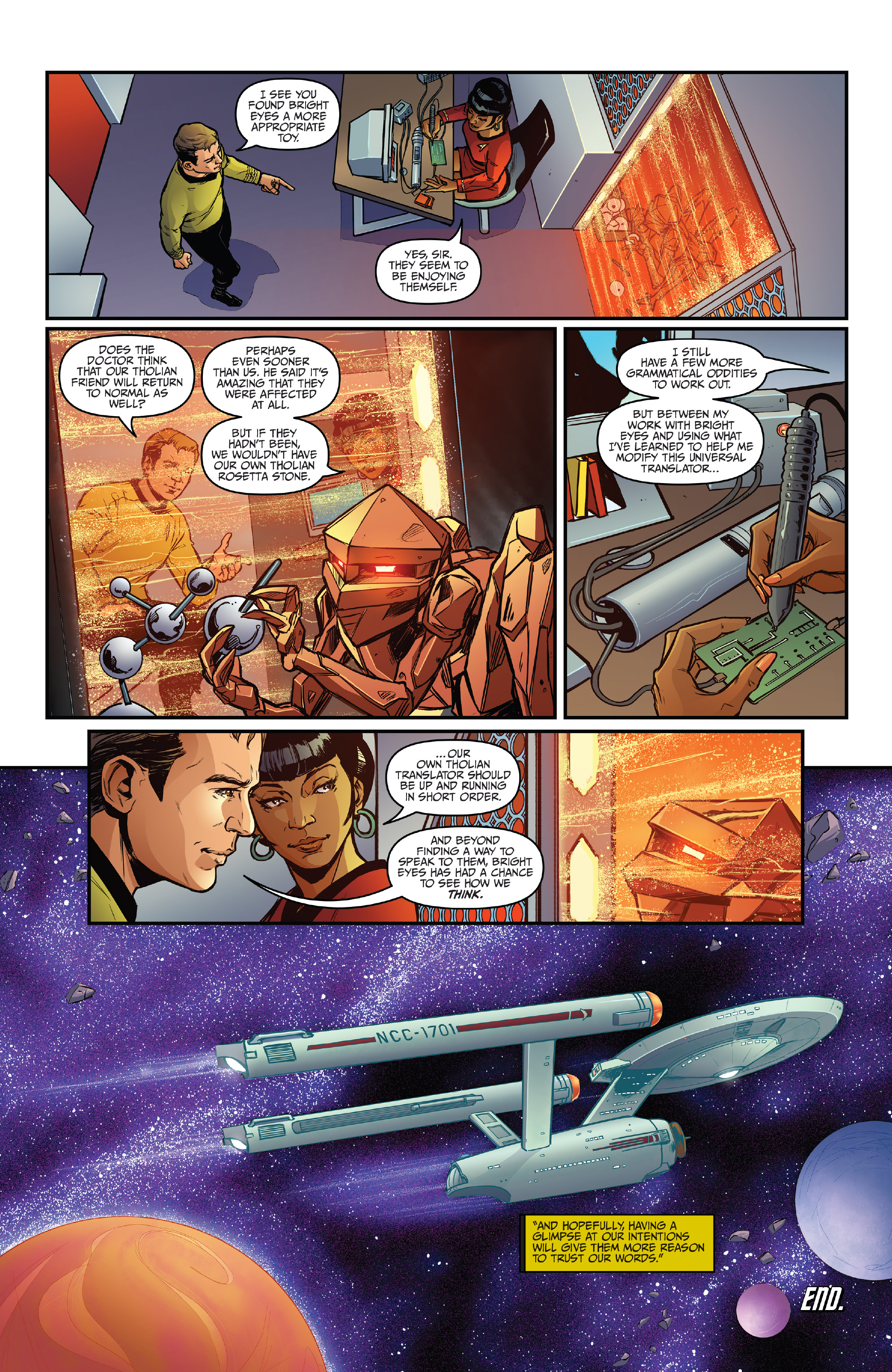 Read online Star Trek: Year Five comic -  Issue #6 - 22