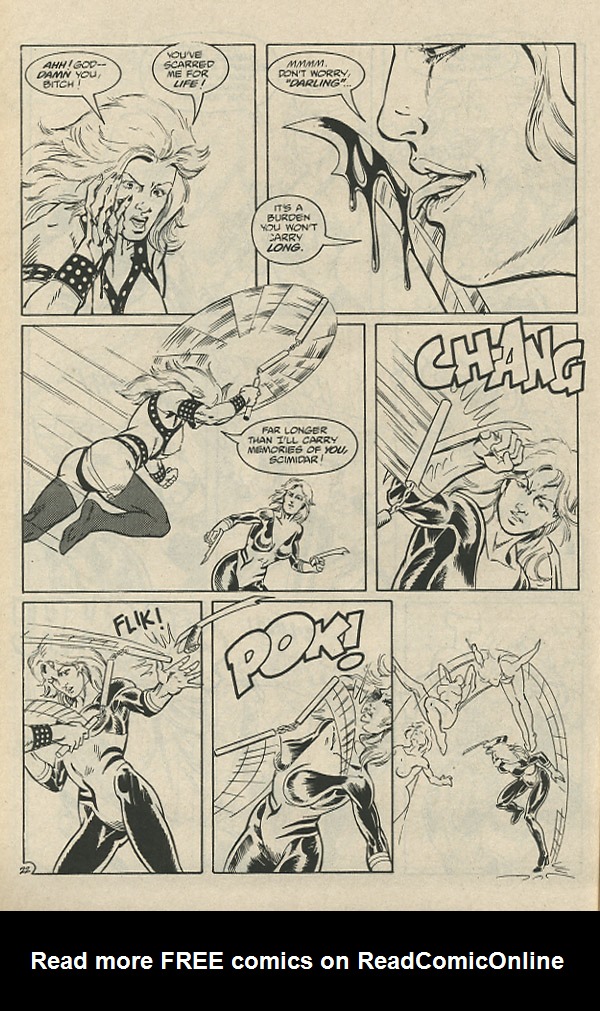 Read online Scimidar (1988) comic -  Issue #4 - 24