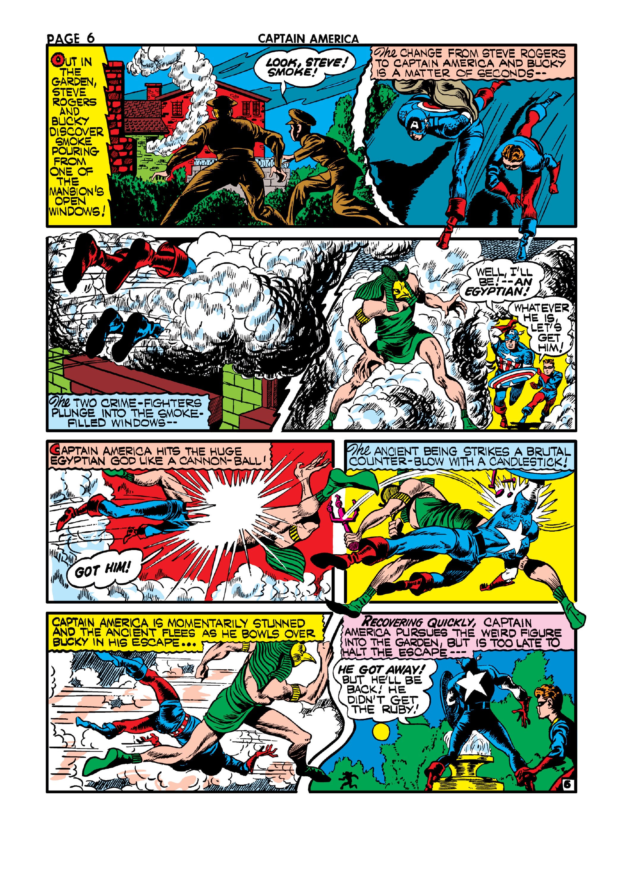 Read online Marvel Masterworks: Golden Age Captain America comic -  Issue # TPB 2 (Part 3) - 12