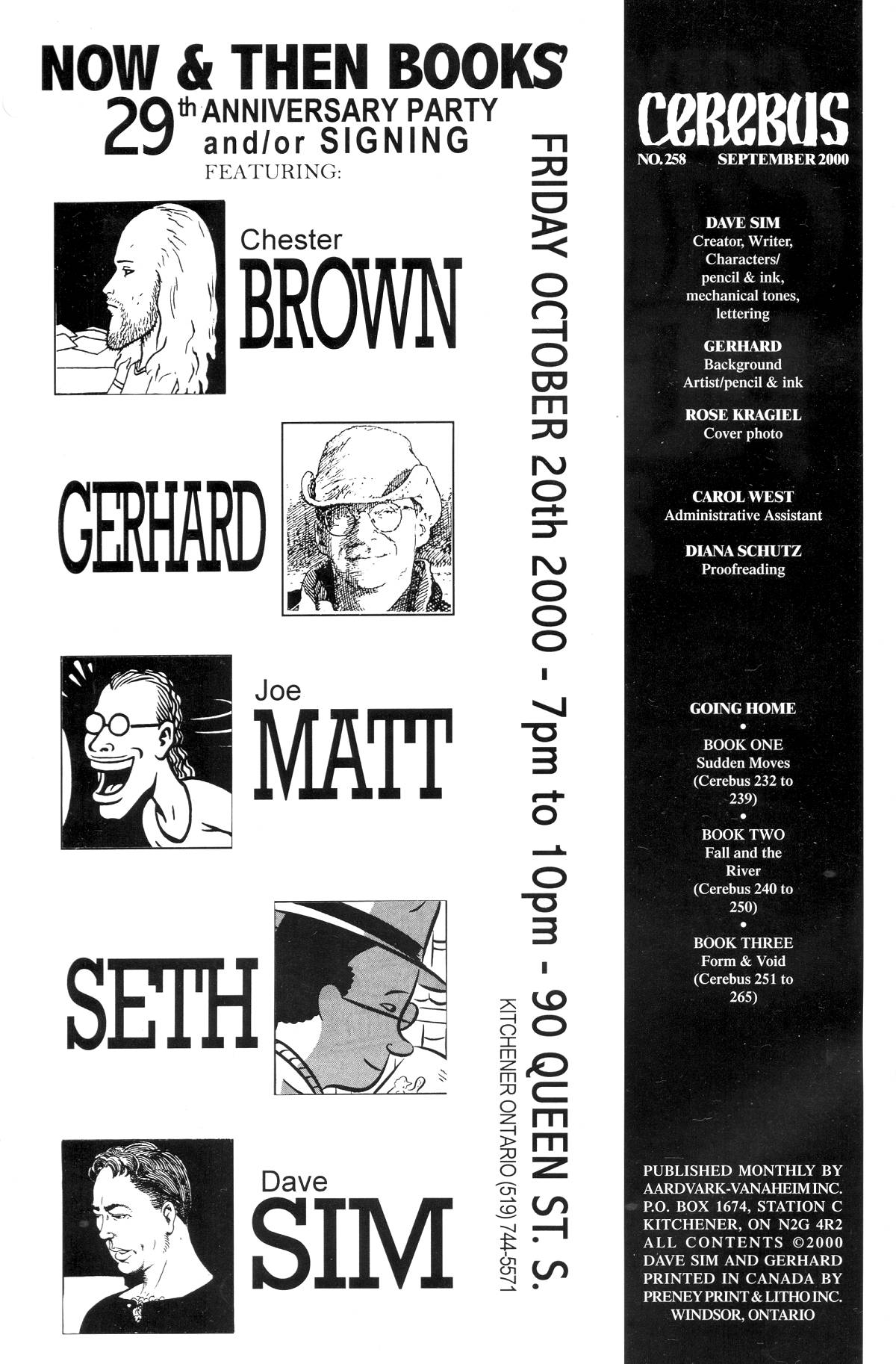 Read online Cerebus comic -  Issue #258 - 3