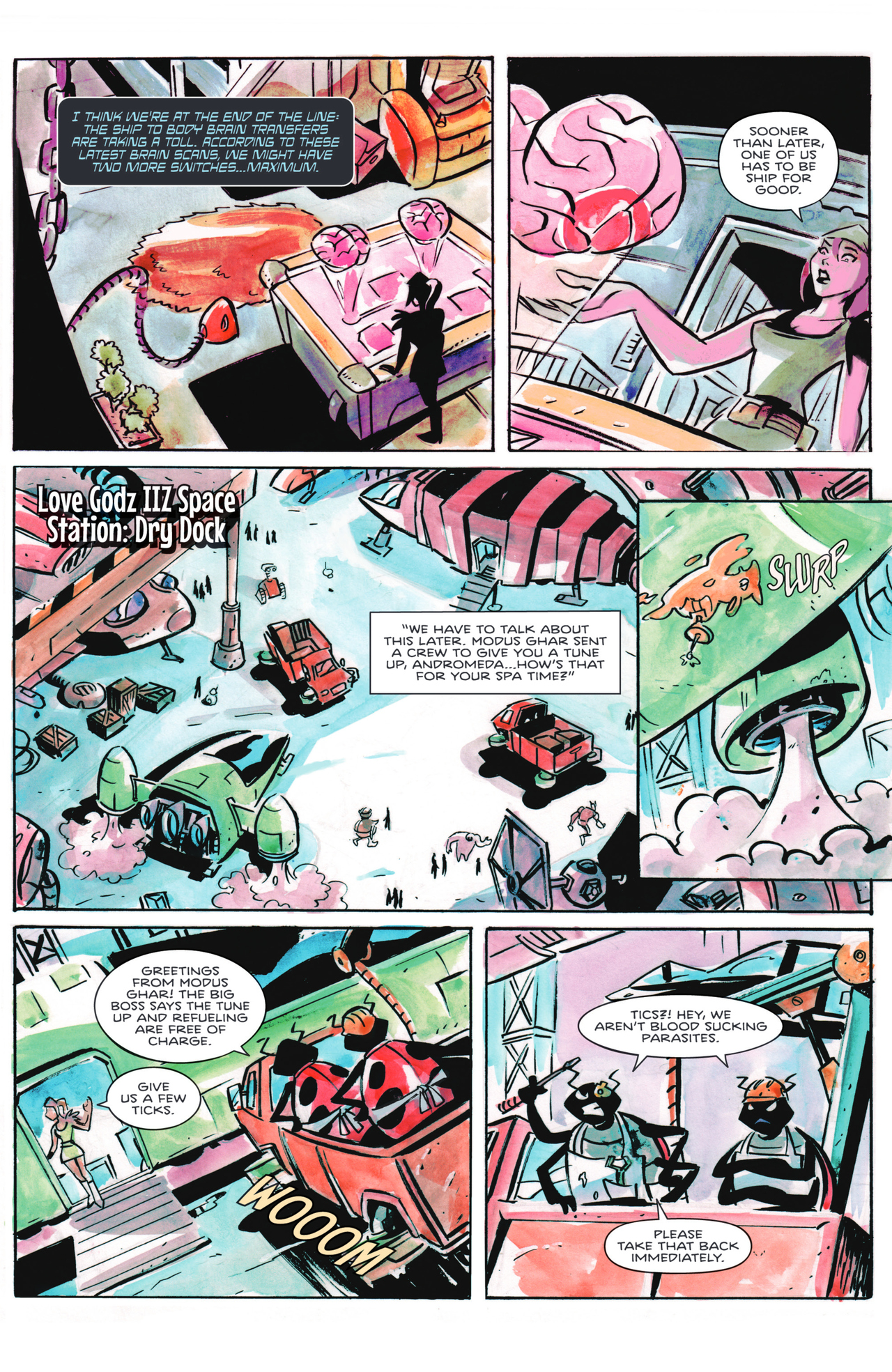 Read online Corollary comic -  Issue #3 - 4