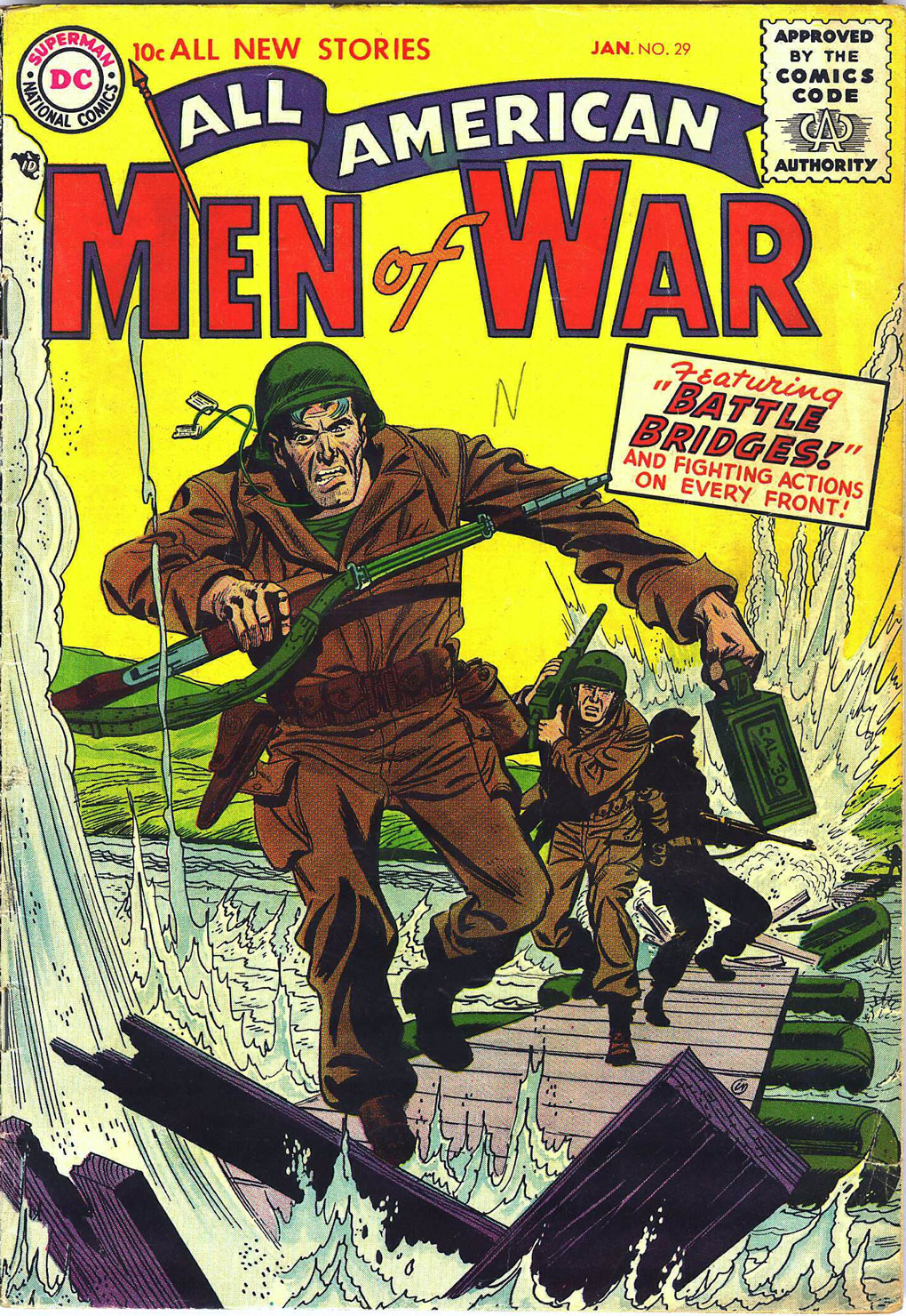 Read online All-American Men of War comic -  Issue #29 - 1