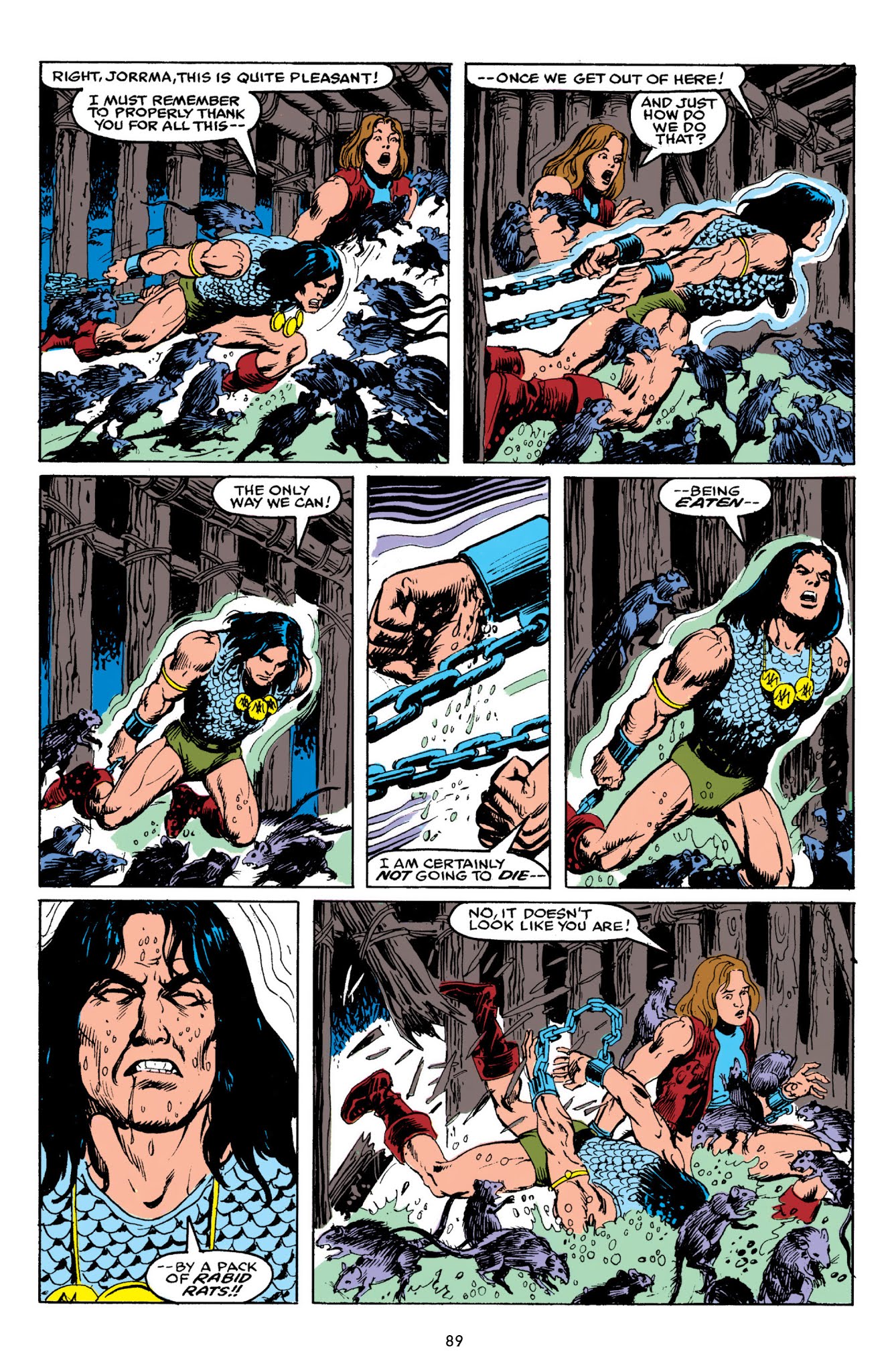 Read online The Chronicles of Conan comic -  Issue # TPB 30 (Part 1) - 90