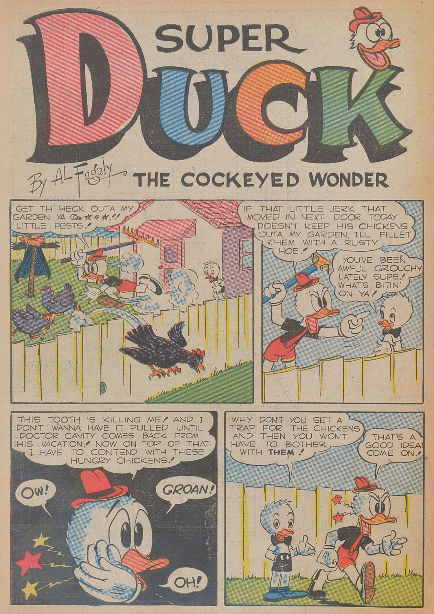 Read online Super Duck Comics comic -  Issue #12 - 44