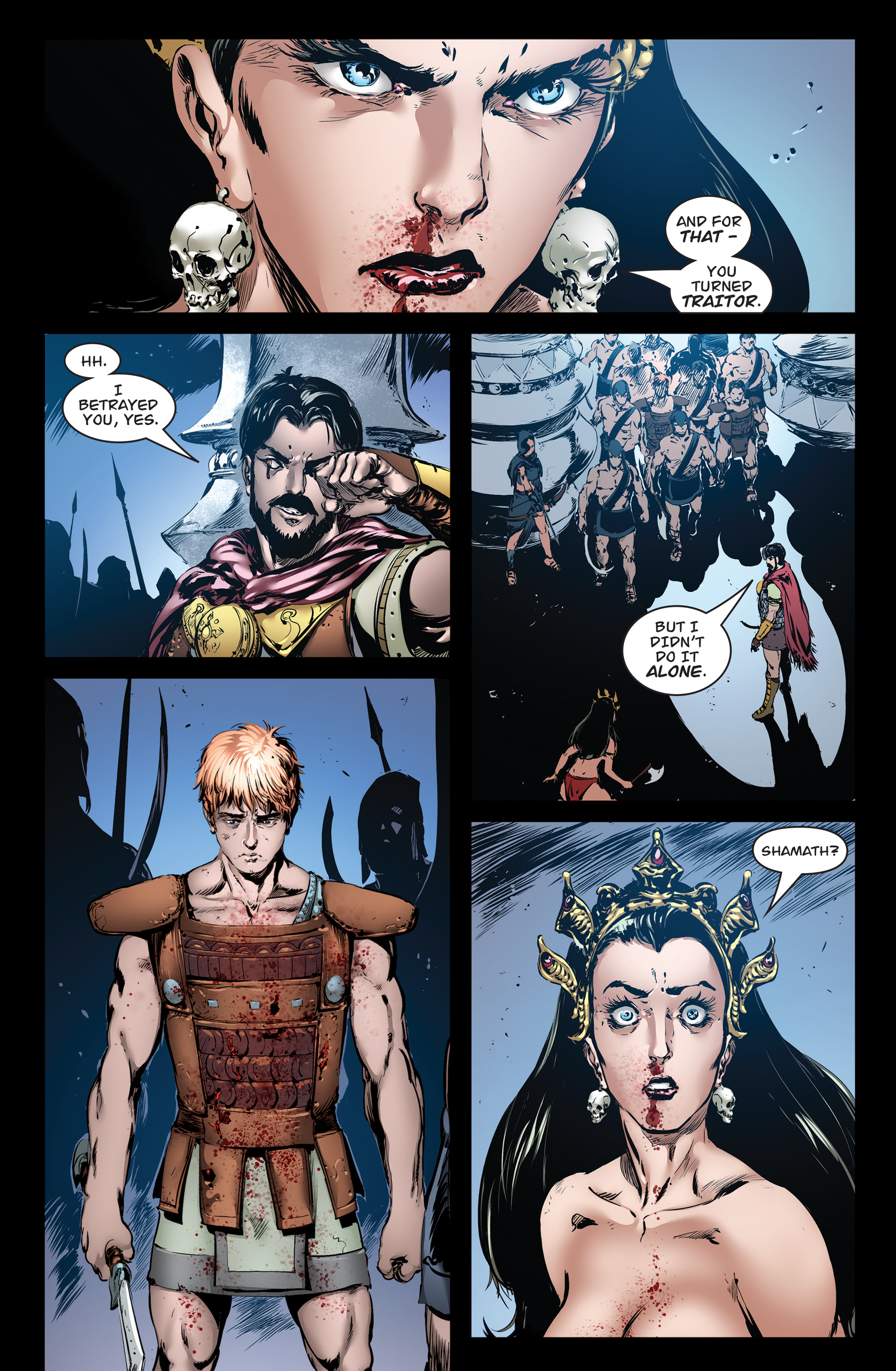 Read online Queen of Vampires comic -  Issue #4 - 28