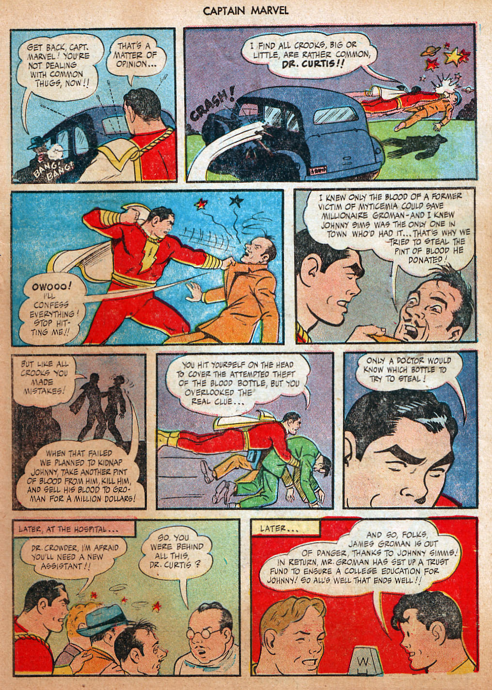 Read online Captain Marvel Adventures comic -  Issue #45 - 11