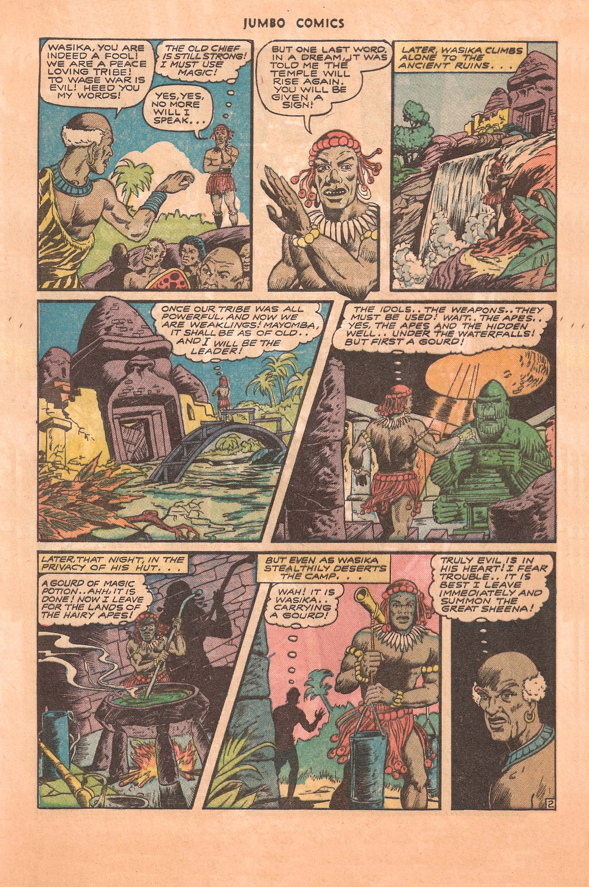 Read online Jumbo Comics comic -  Issue #73 - 4
