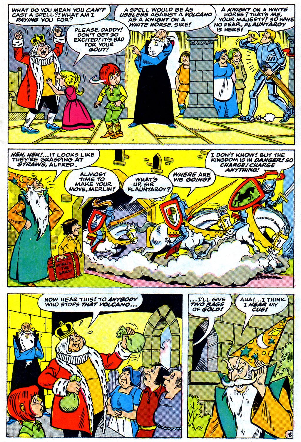 Read online Wally the Wizard comic -  Issue #6 - 9