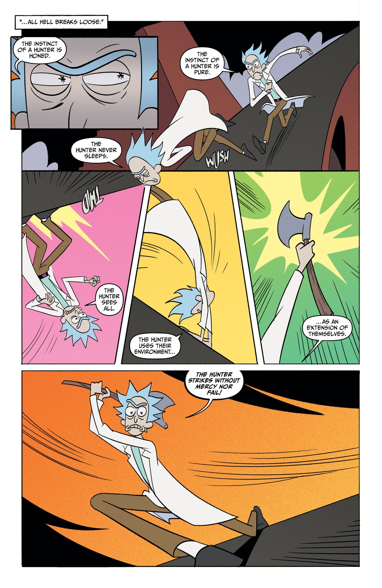 Read online Rick and Morty: Go to Hell comic -  Issue #4 - 11