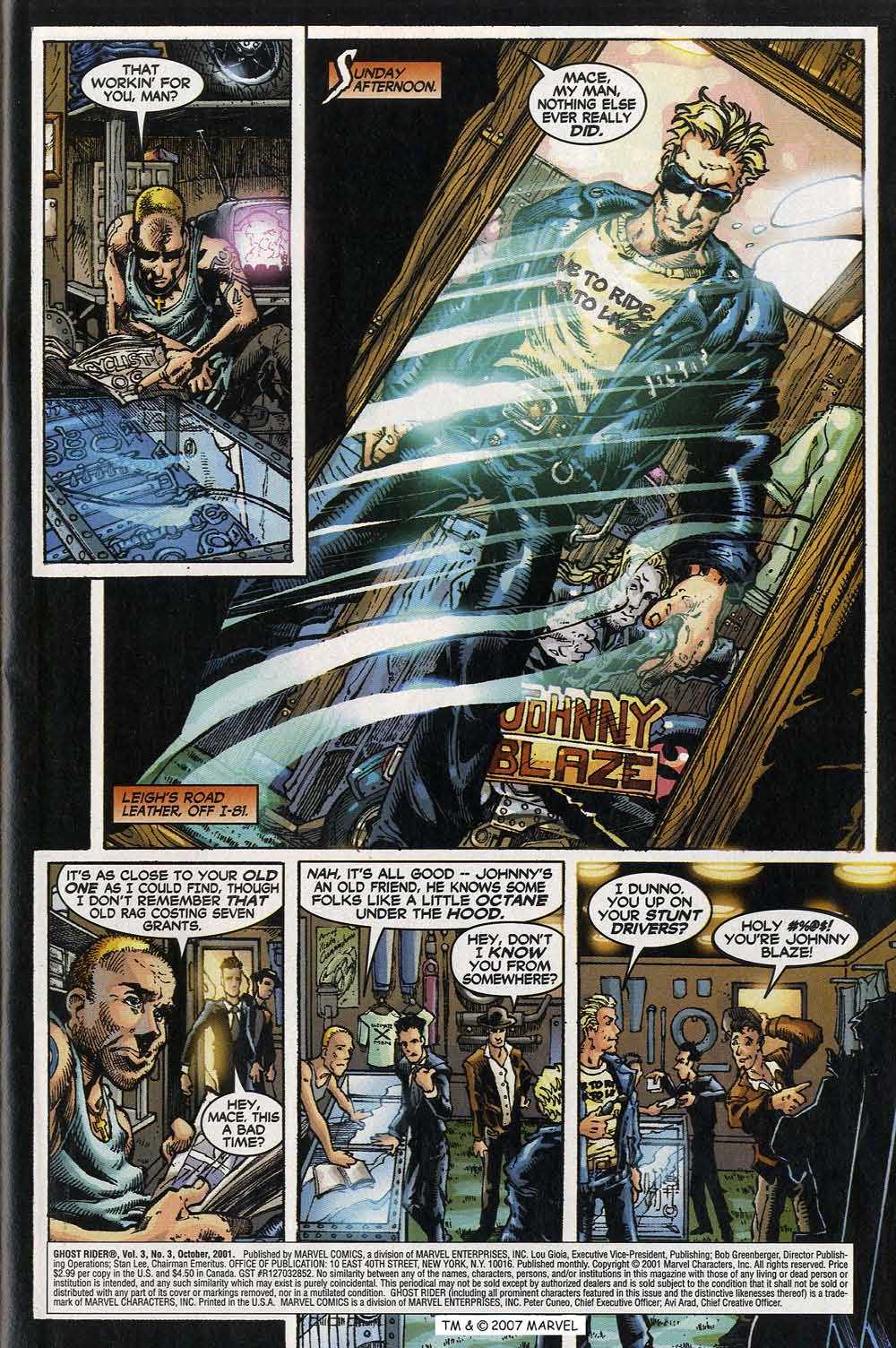 Read online Ghost Rider (2001) comic -  Issue #3 - 2