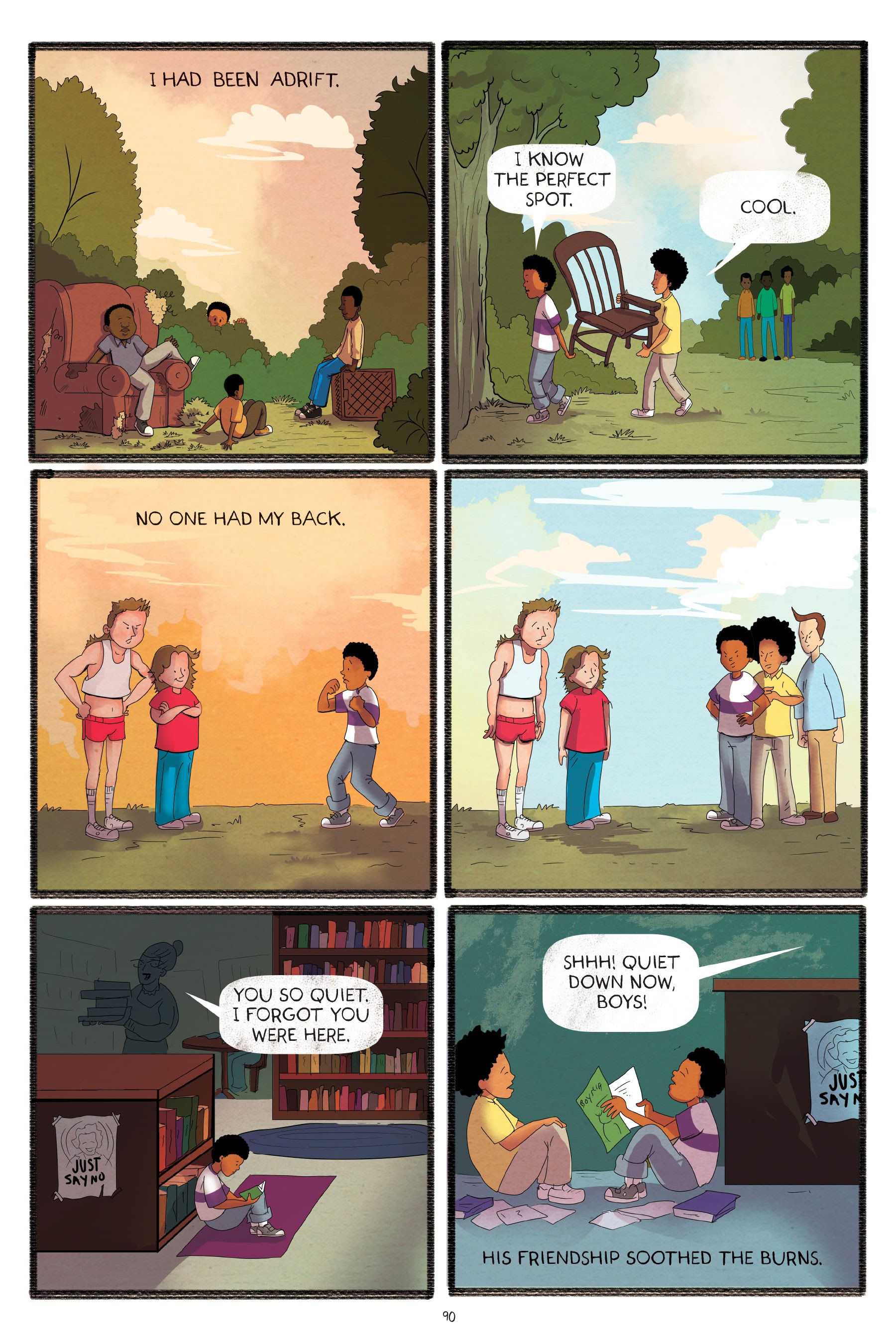 Read online Fights: One Boy's Triumph Over Violence comic -  Issue # TPB (Part 1) - 90