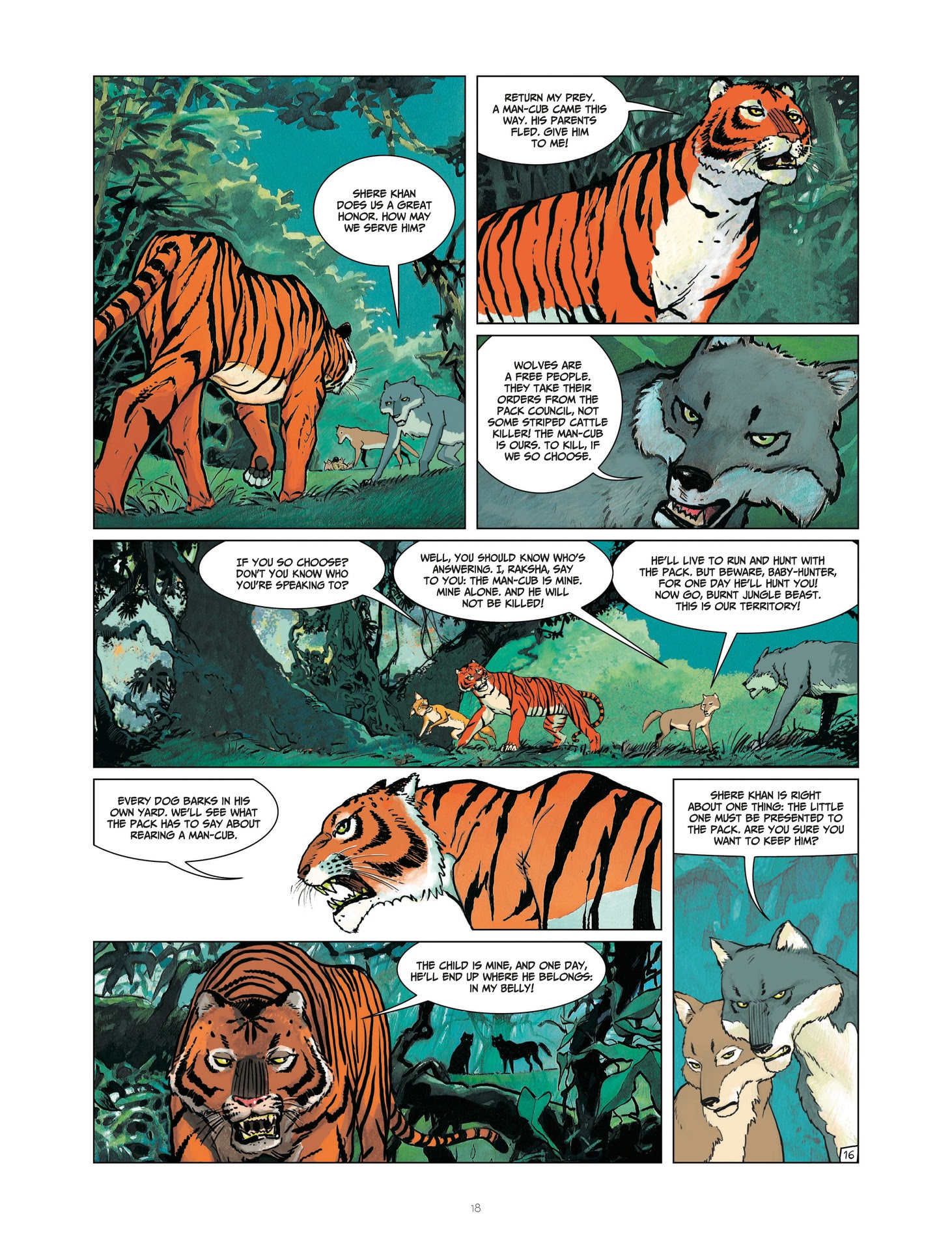 Read online The Last Jungle Book comic -  Issue #1 - 18