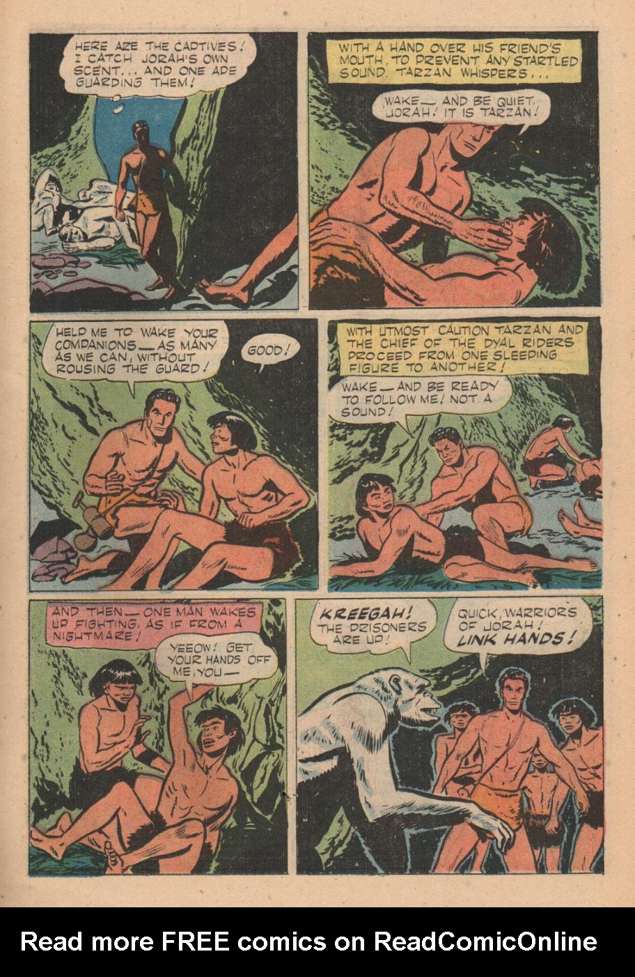 Read online Tarzan (1948) comic -  Issue #87 - 11