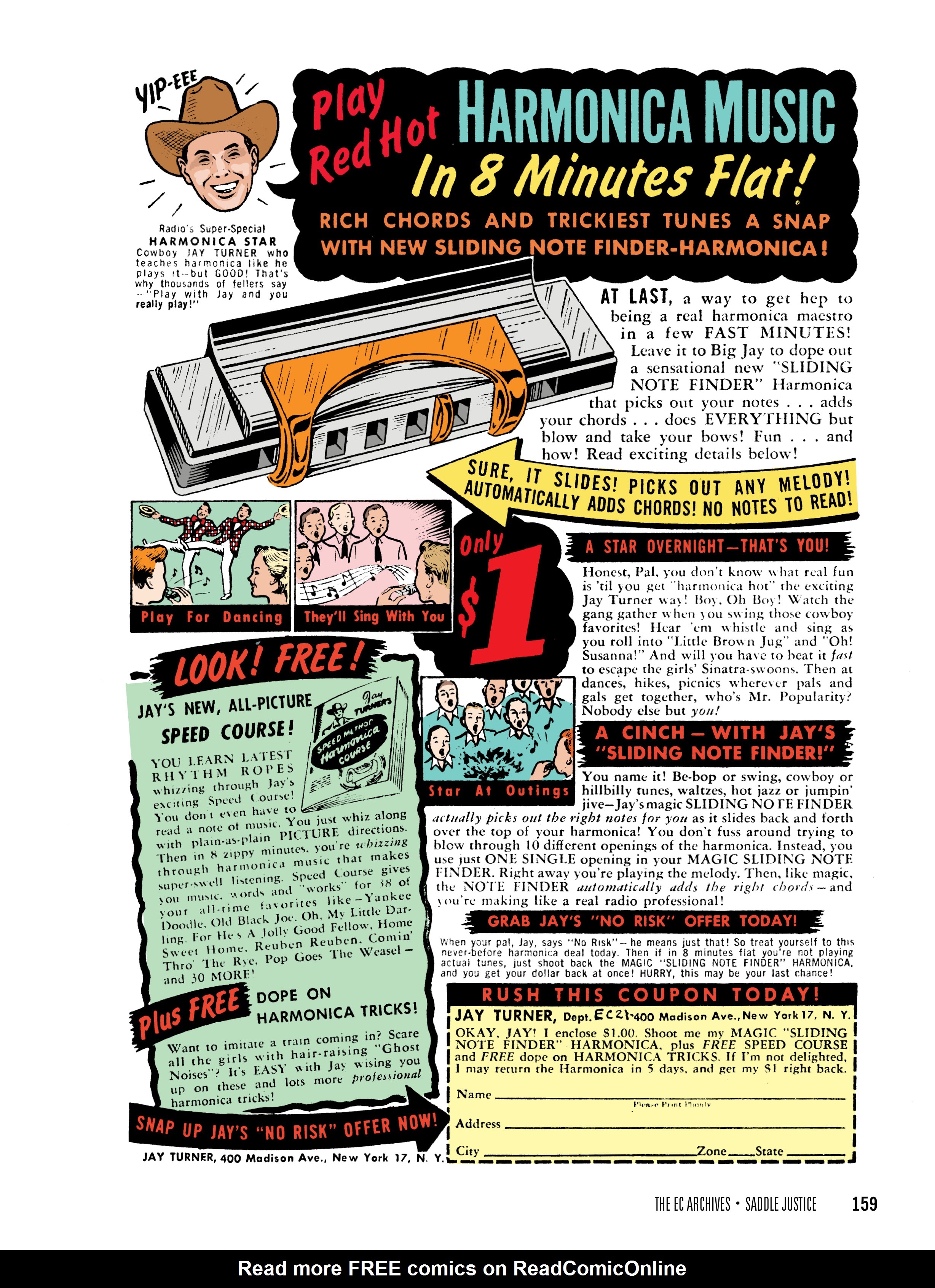 Read online The EC Archives: Saddle Justice comic -  Issue # TPB (Part 2) - 61