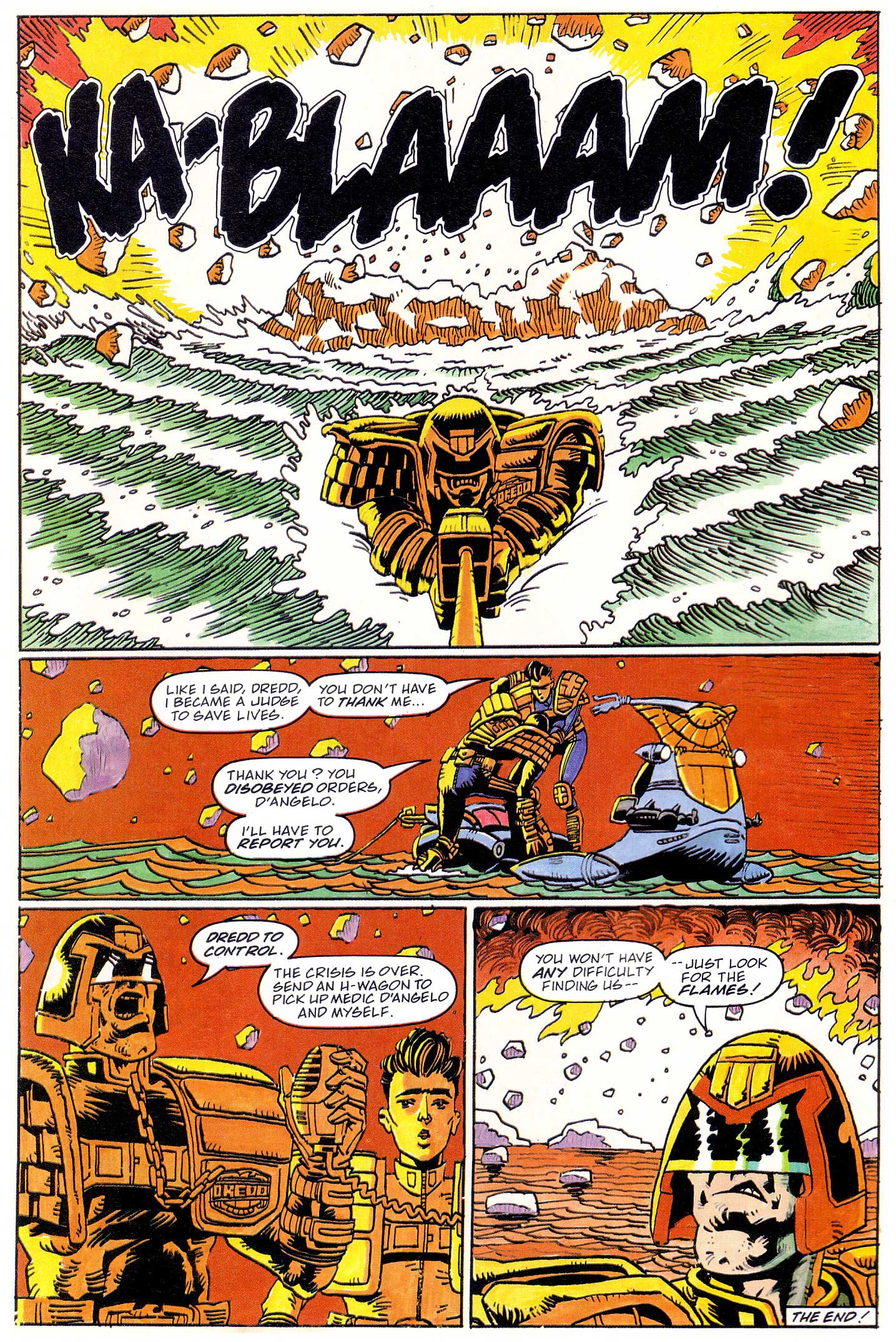 Read online Judge Dredd Lawman of the Future comic -  Issue #14 - 12