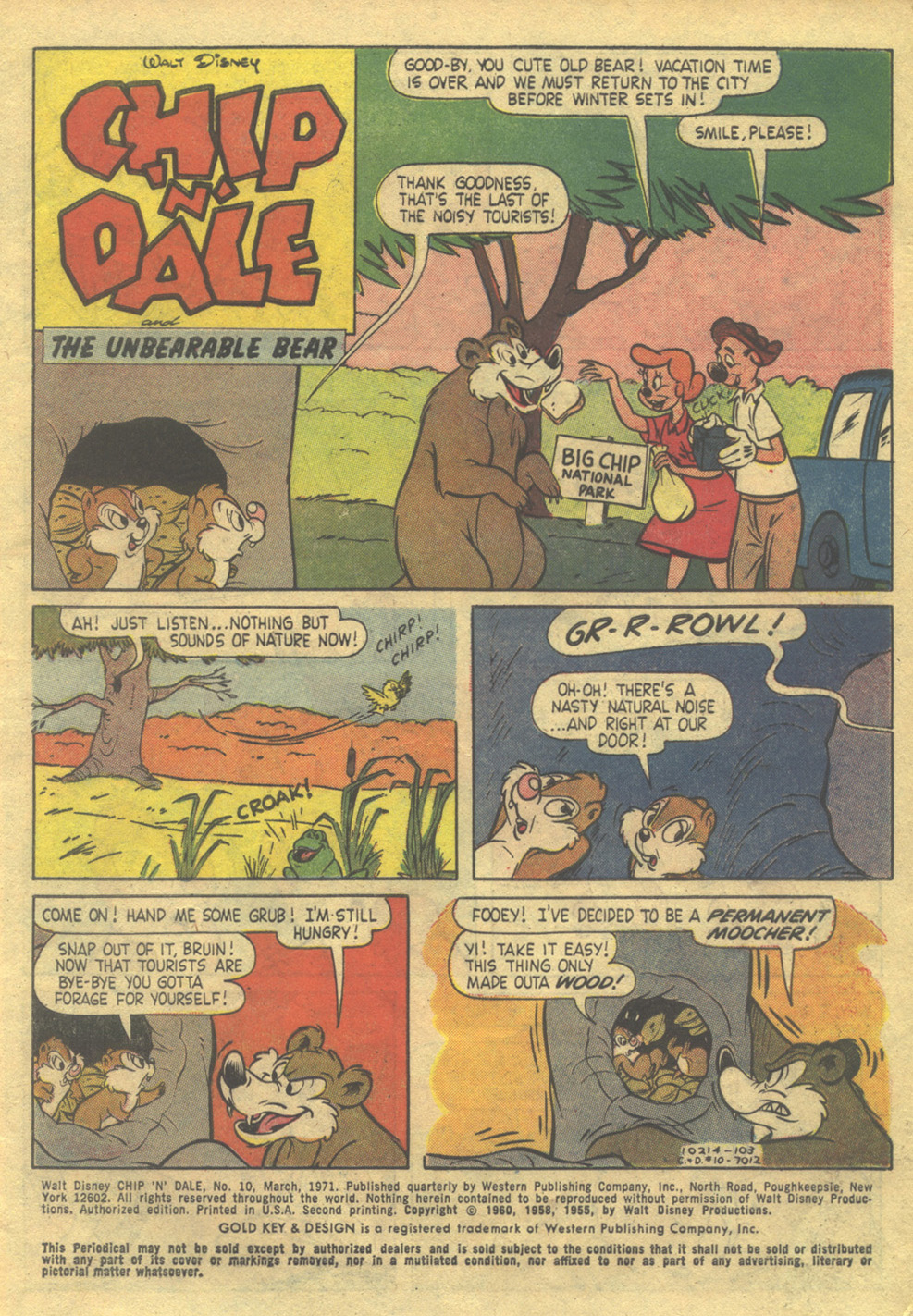 Read online Walt Disney Chip 'n' Dale comic -  Issue #10 - 3