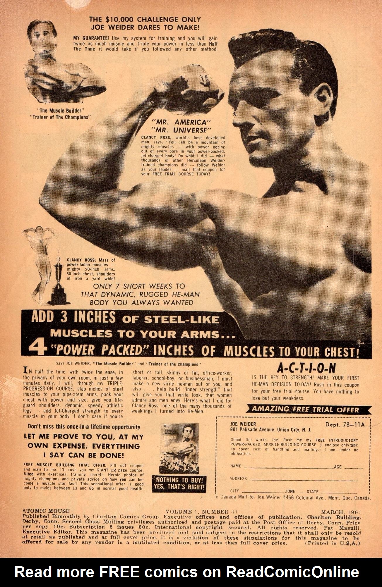 Read online Atomic Mouse comic -  Issue #41 - 2