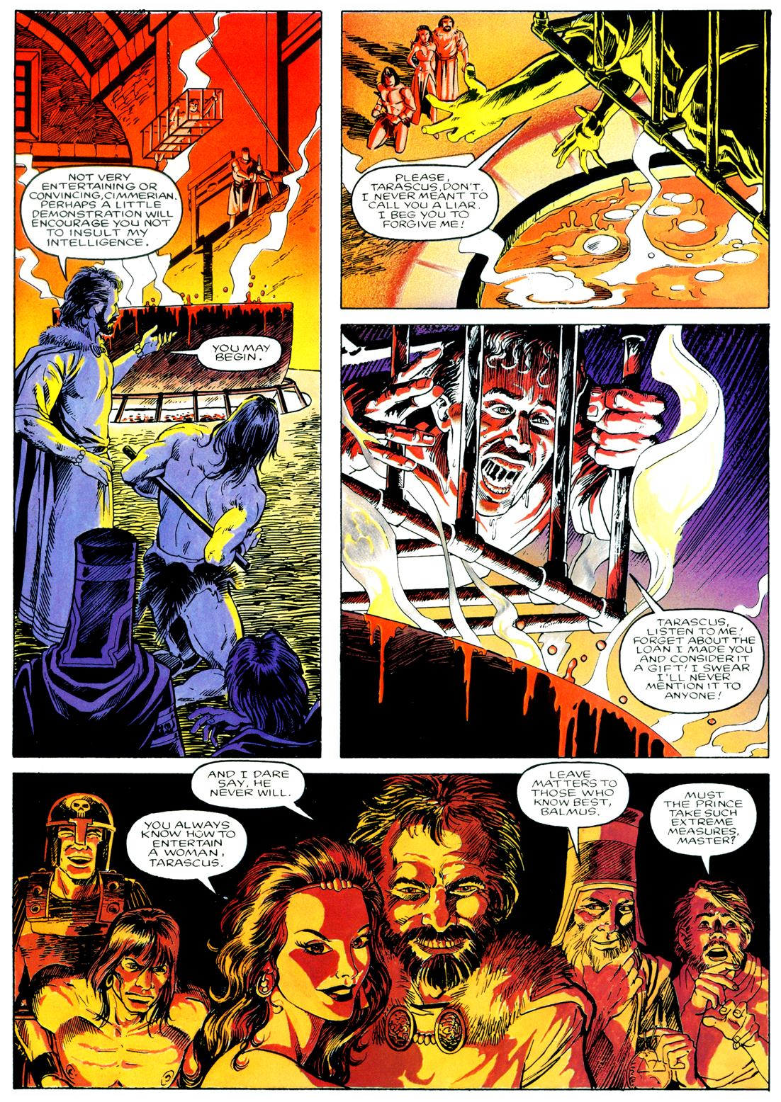 Read online Marvel Graphic Novel comic -  Issue #19 - Conan - The  Witch Queen of Acheron - 21